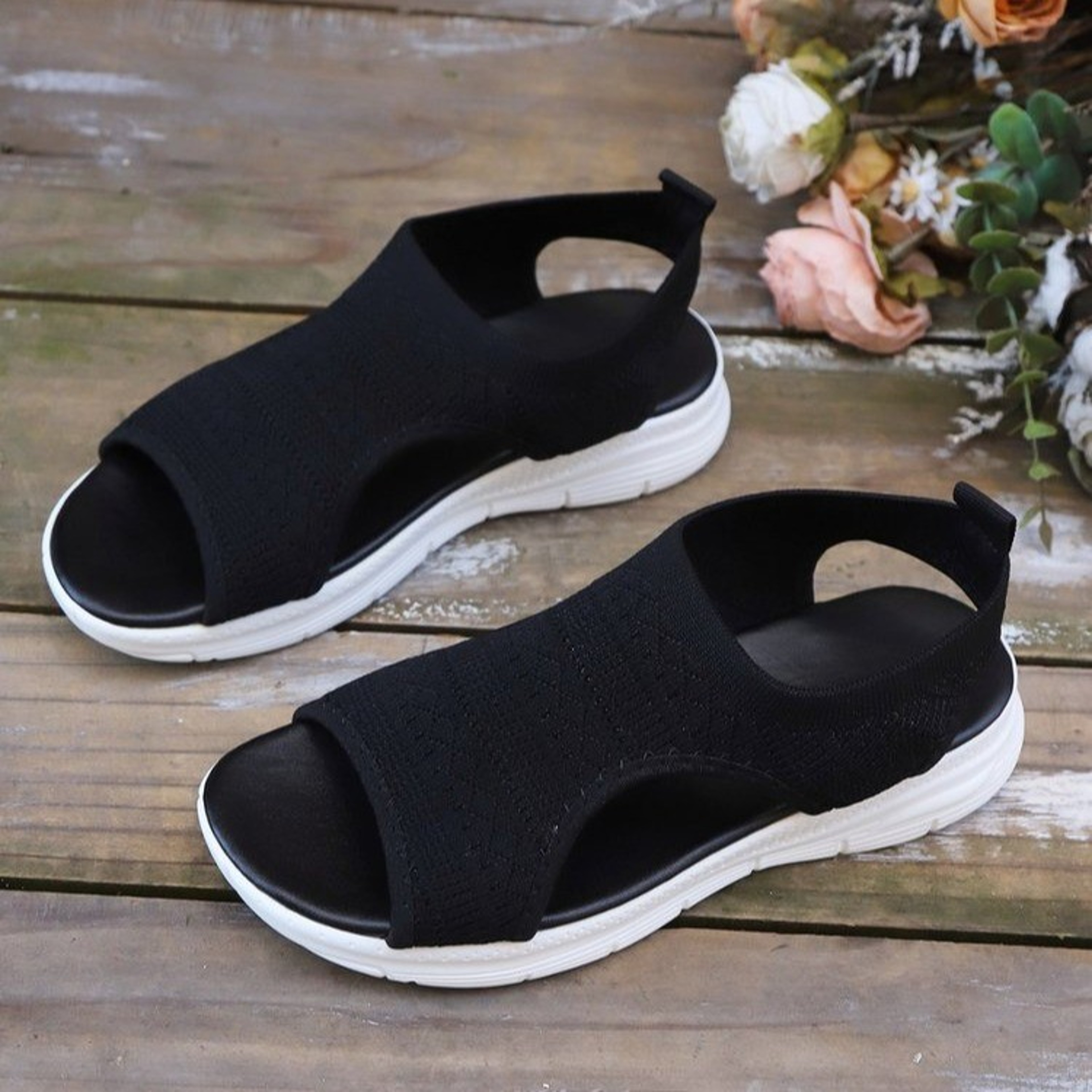 Womens Shoes Summer Comfortable Casual Sports Sandals, Women's Beach Wedge Sandals – view 4