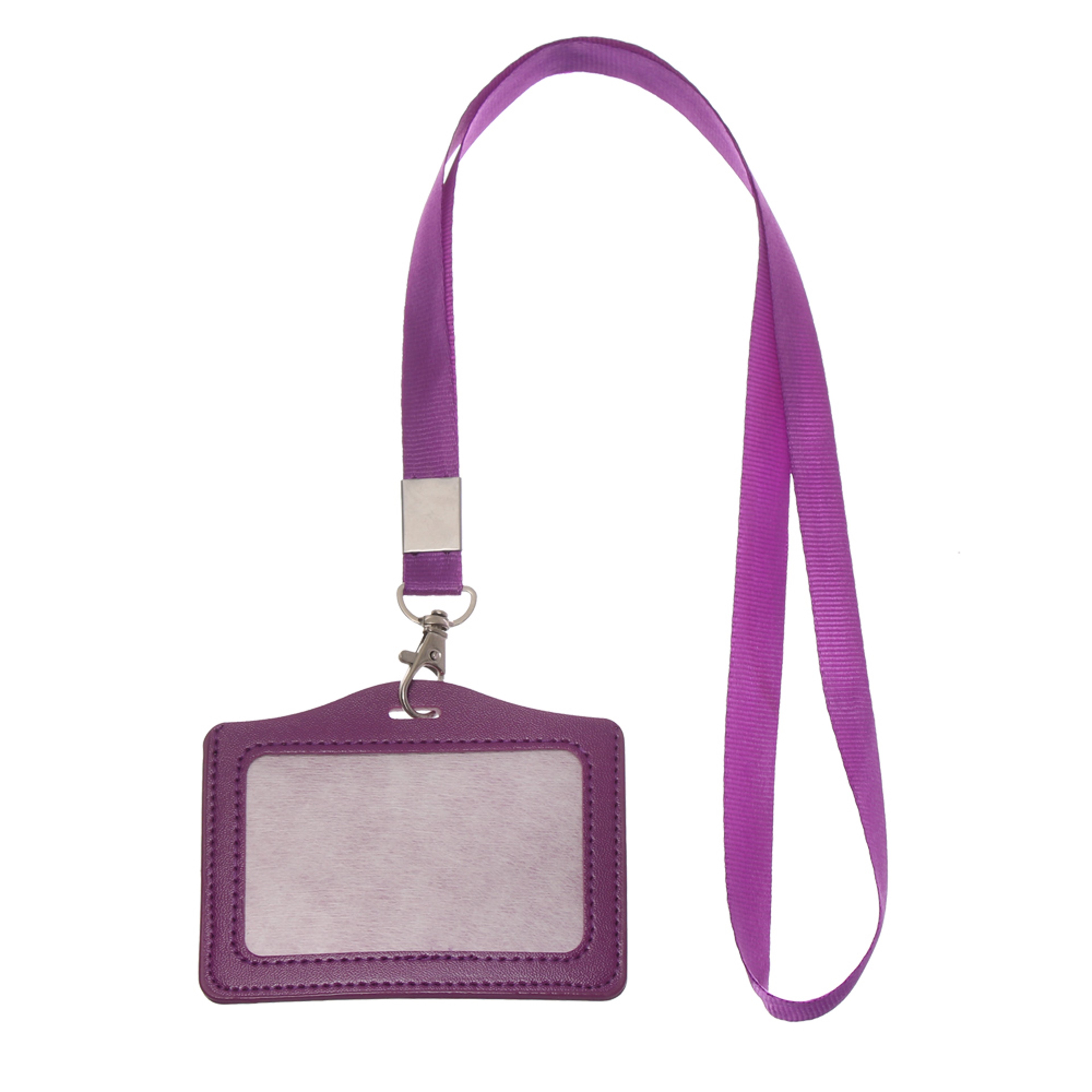 Unisex Work Card Holders With Lanyard PU Bank Card Name Credit Card Holders Card Bus ID Holders Identity Badge With Neck Strap – view 5
