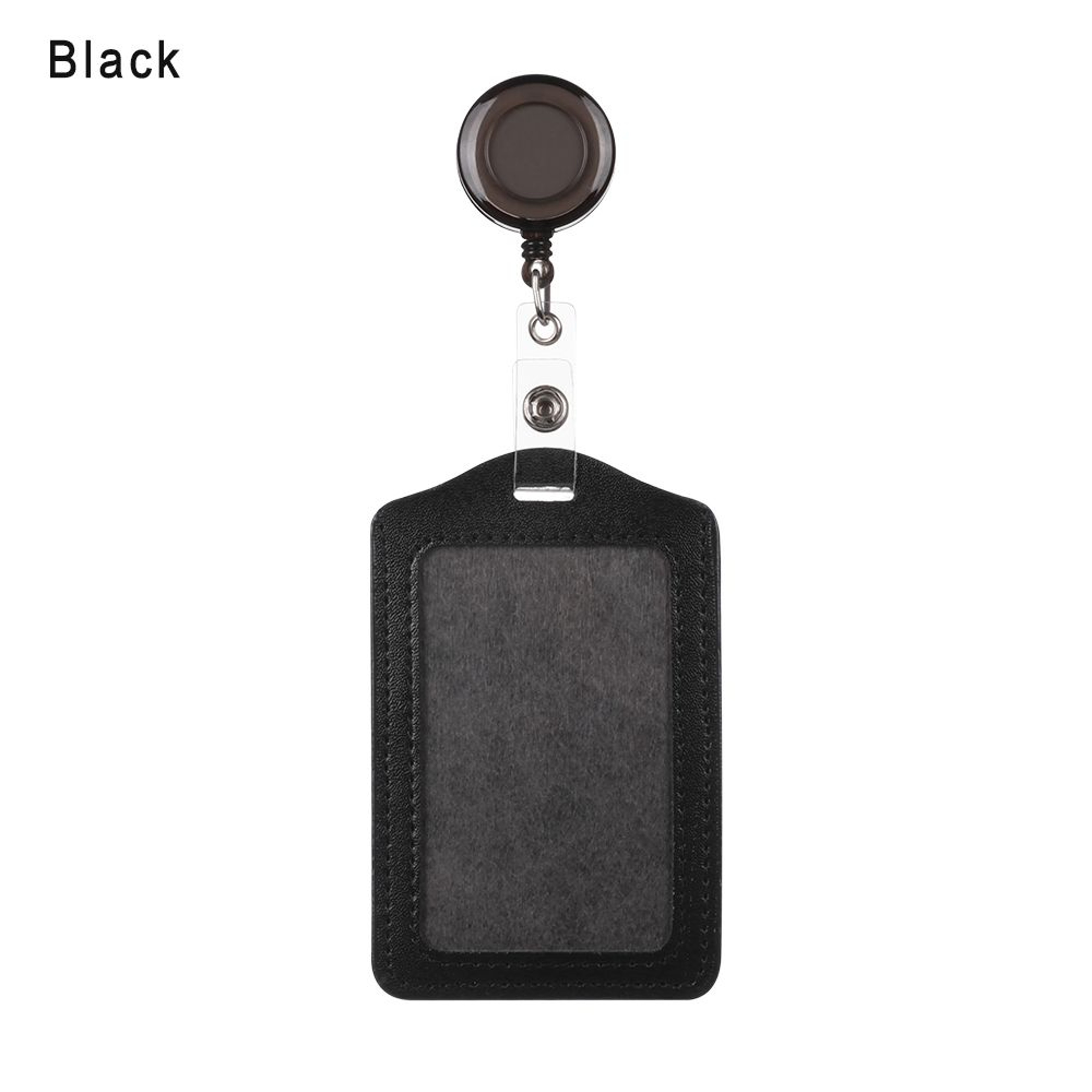Unisex Work Card Holders With Lanyard PU Bank Card Name Credit Card Holders Card Bus ID Holders Identity Badge With Neck Strap – view 11