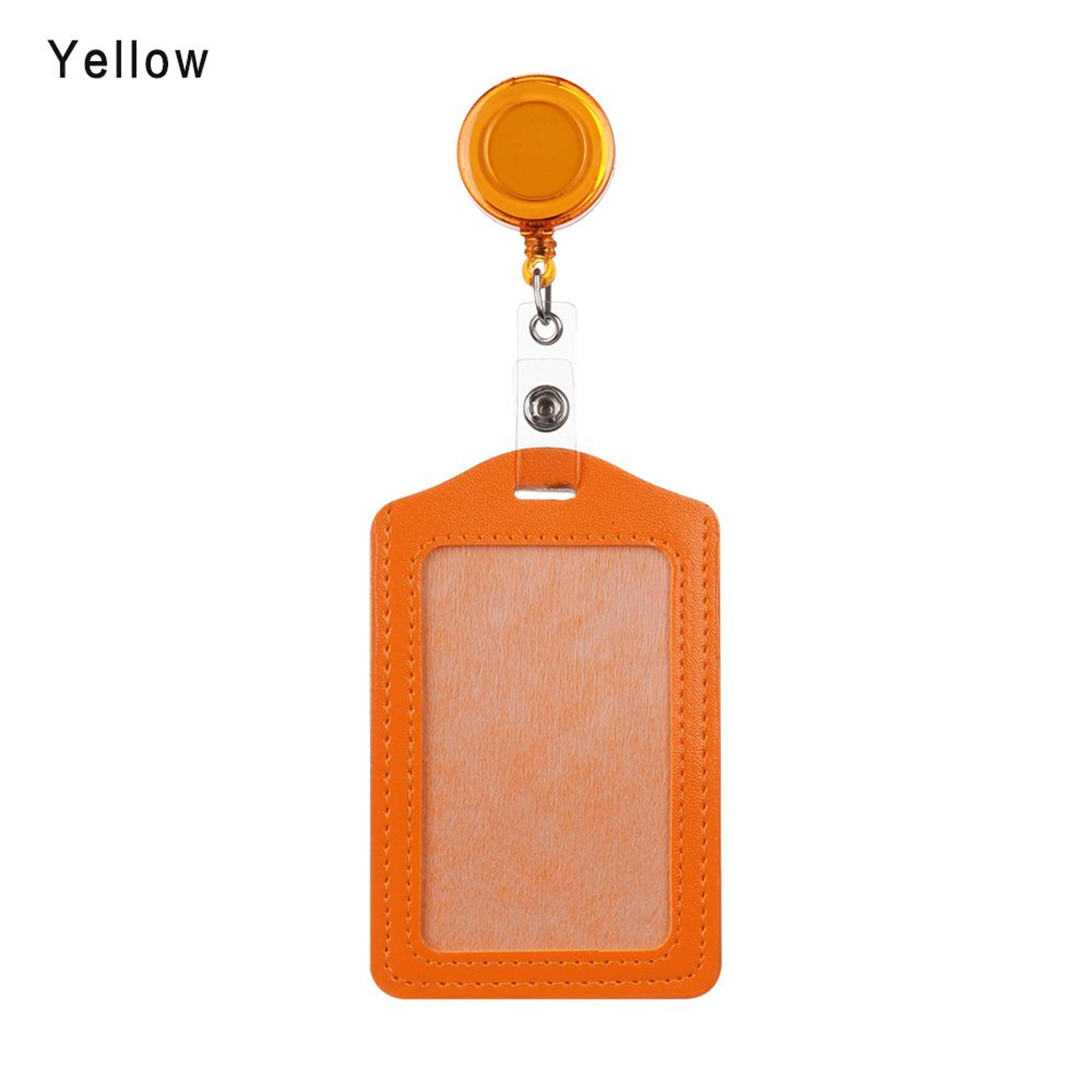 Unisex Work Card Holders With Lanyard PU Bank Card Name Credit Card Holders Card Bus ID Holders Identity Badge With Neck Strap – view 12