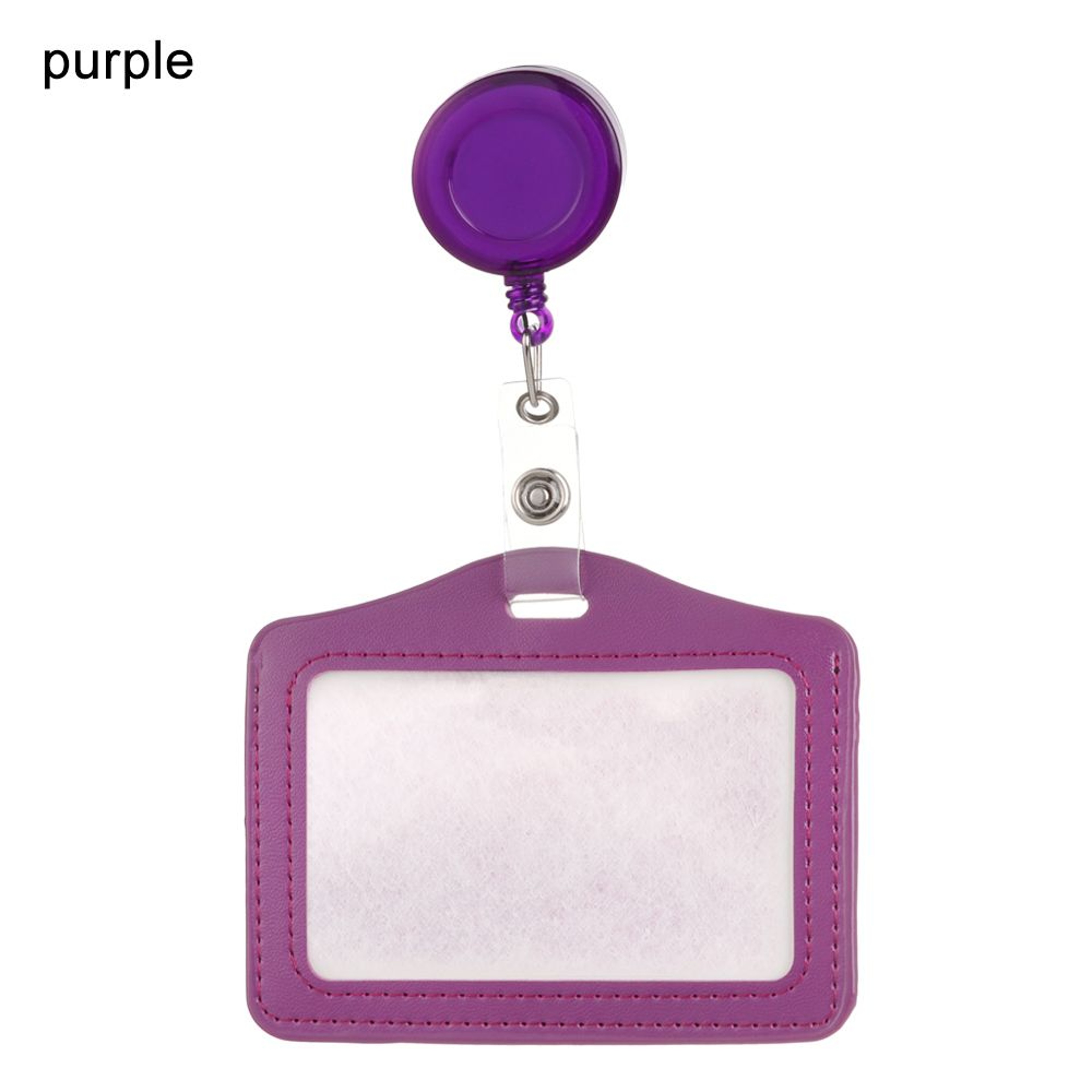 Unisex Work Card Holders With Lanyard PU Bank Card Name Credit Card Holders Card Bus ID Holders Identity Badge With Neck Strap – view 26