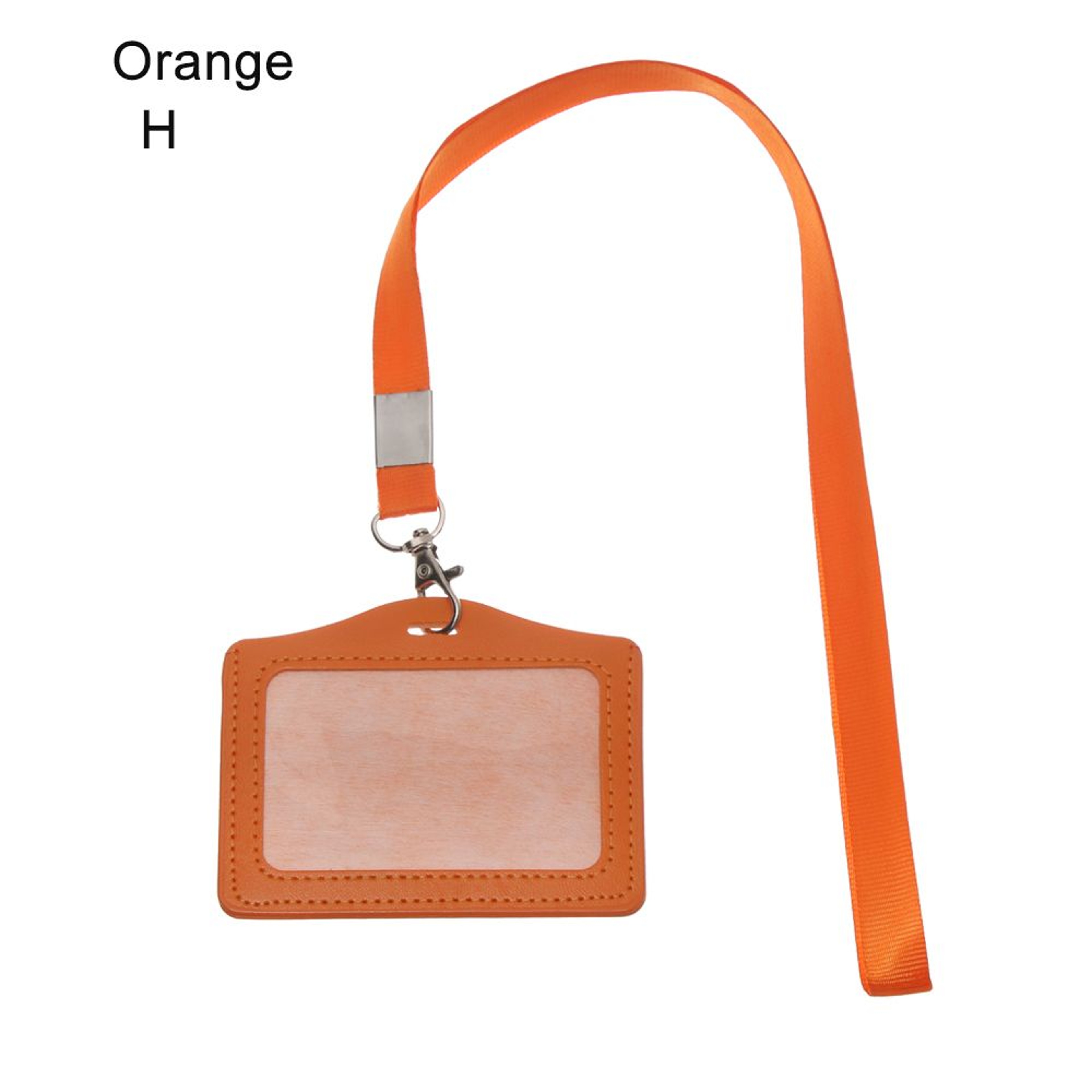 Unisex Work Card Holders With Lanyard PU Bank Card Name Credit Card Holders Card Bus ID Holders Identity Badge With Neck Strap – view 27