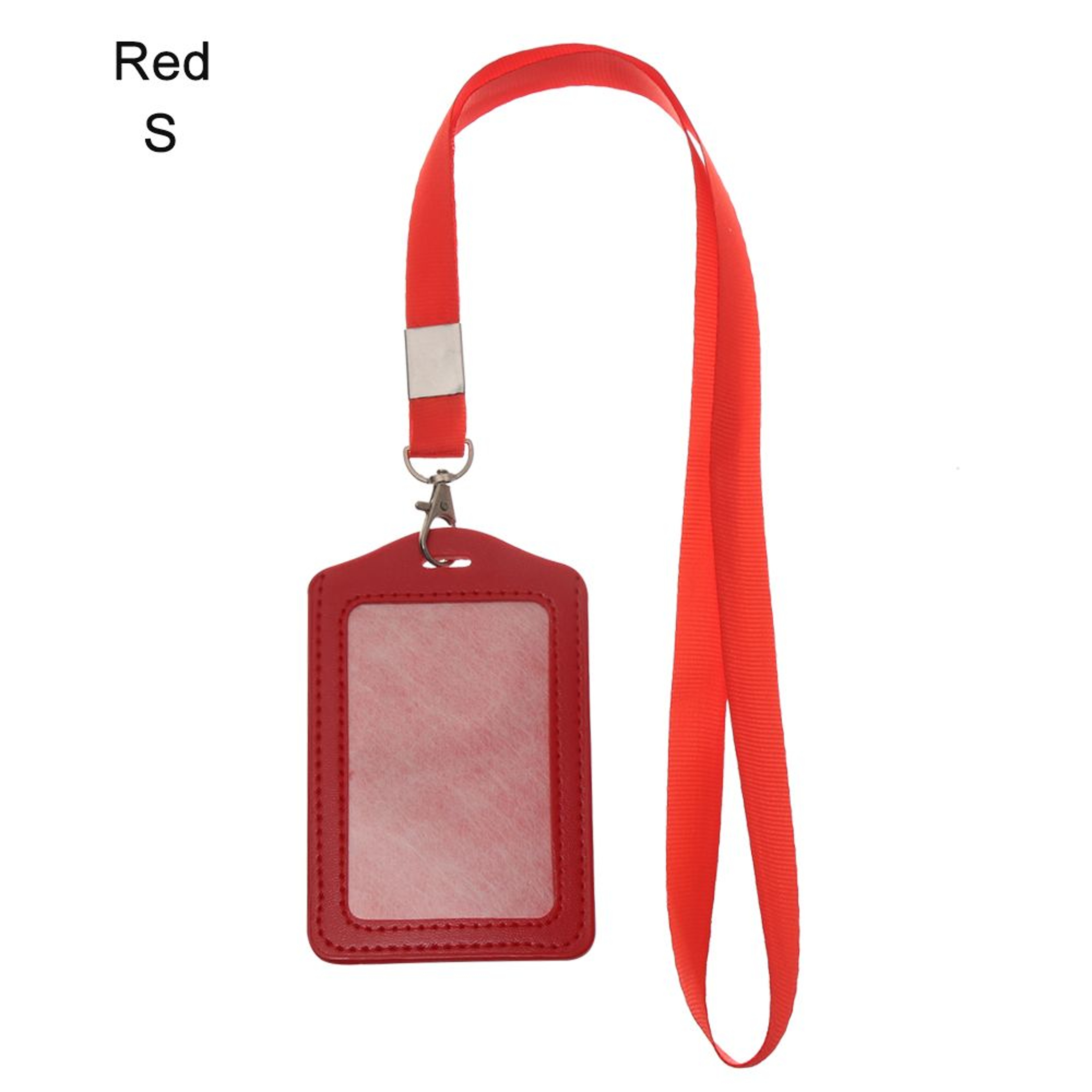 Unisex Work Card Holders With Lanyard PU Bank Card Name Credit Card Holders Card Bus ID Holders Identity Badge With Neck Strap – view 29