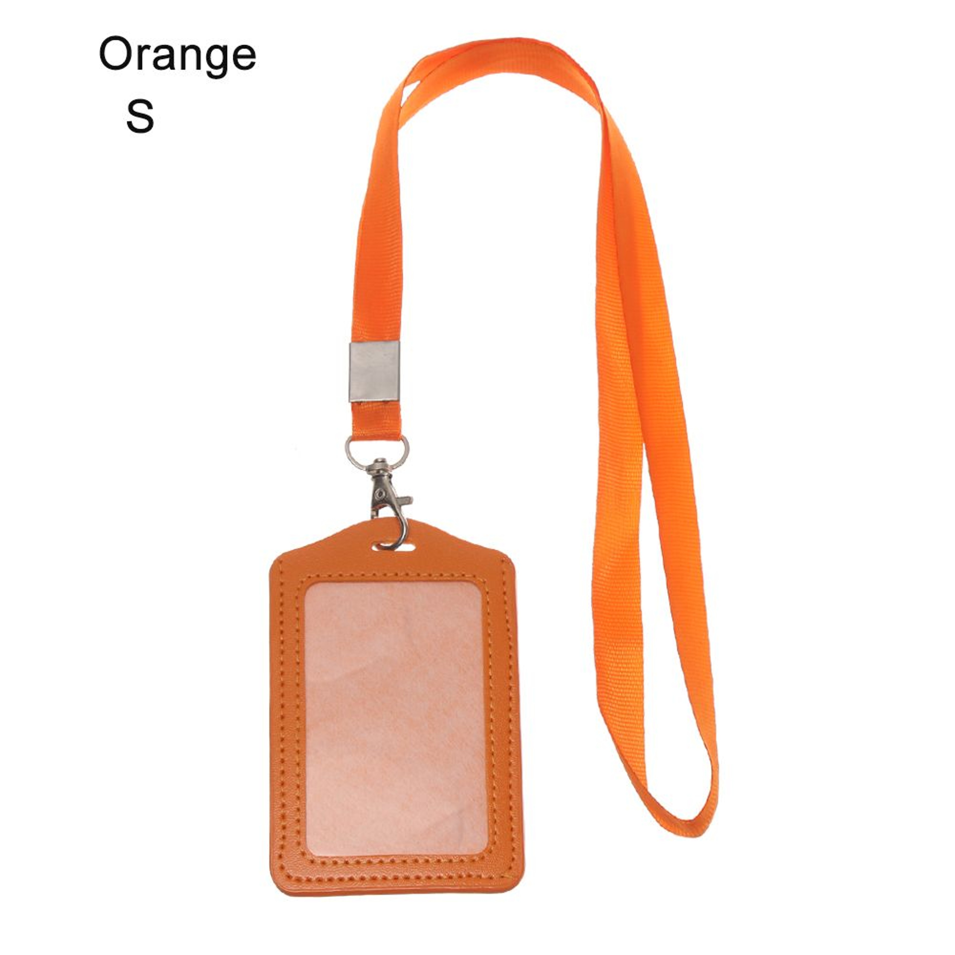 Unisex Work Card Holders With Lanyard PU Bank Card Name Credit Card Holders Card Bus ID Holders Identity Badge With Neck Strap – view 38
