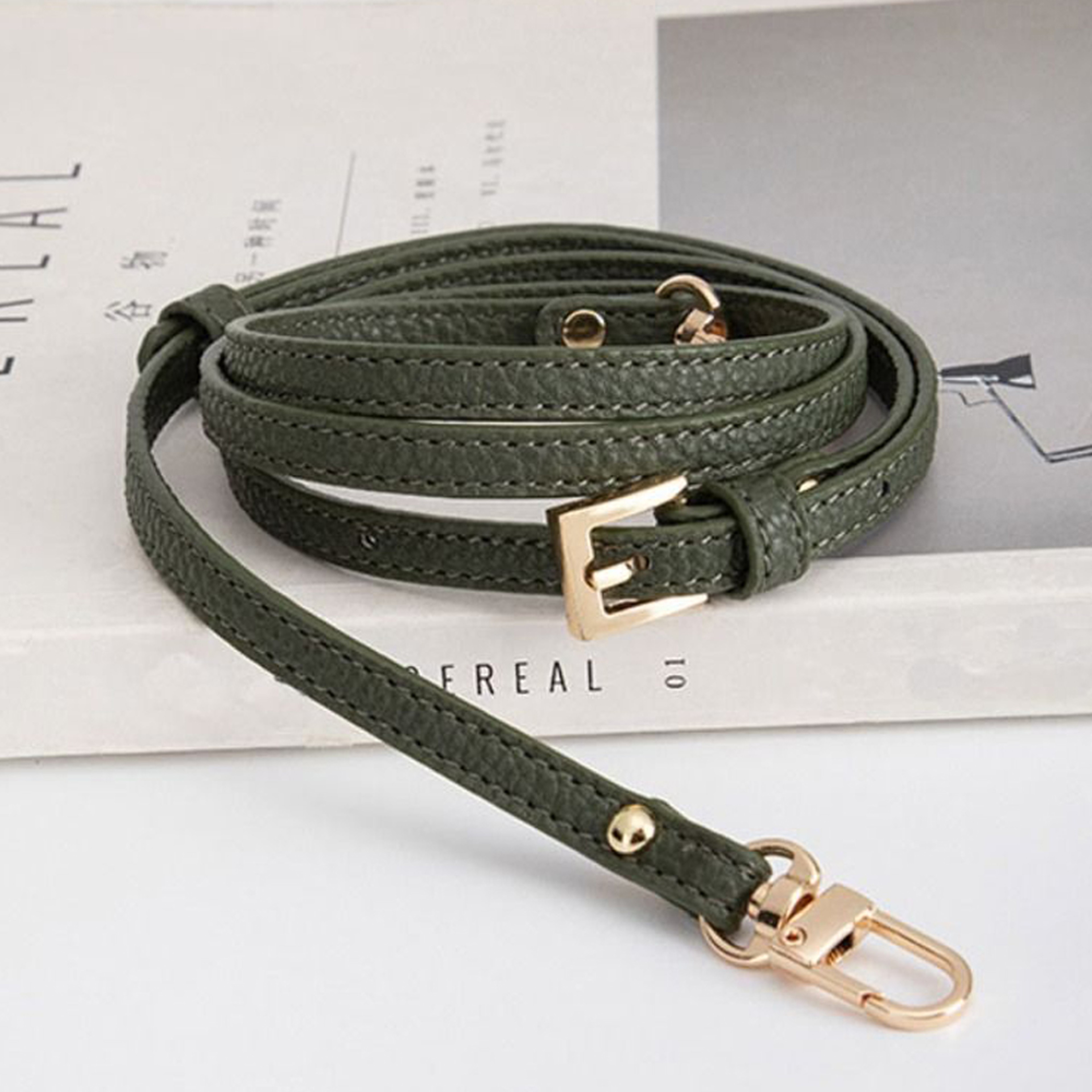 Fashion Leather Shoulder Strap for Longchamp Mini Bag, Crossbody Bags, Handbag Replacement Straps – view 3