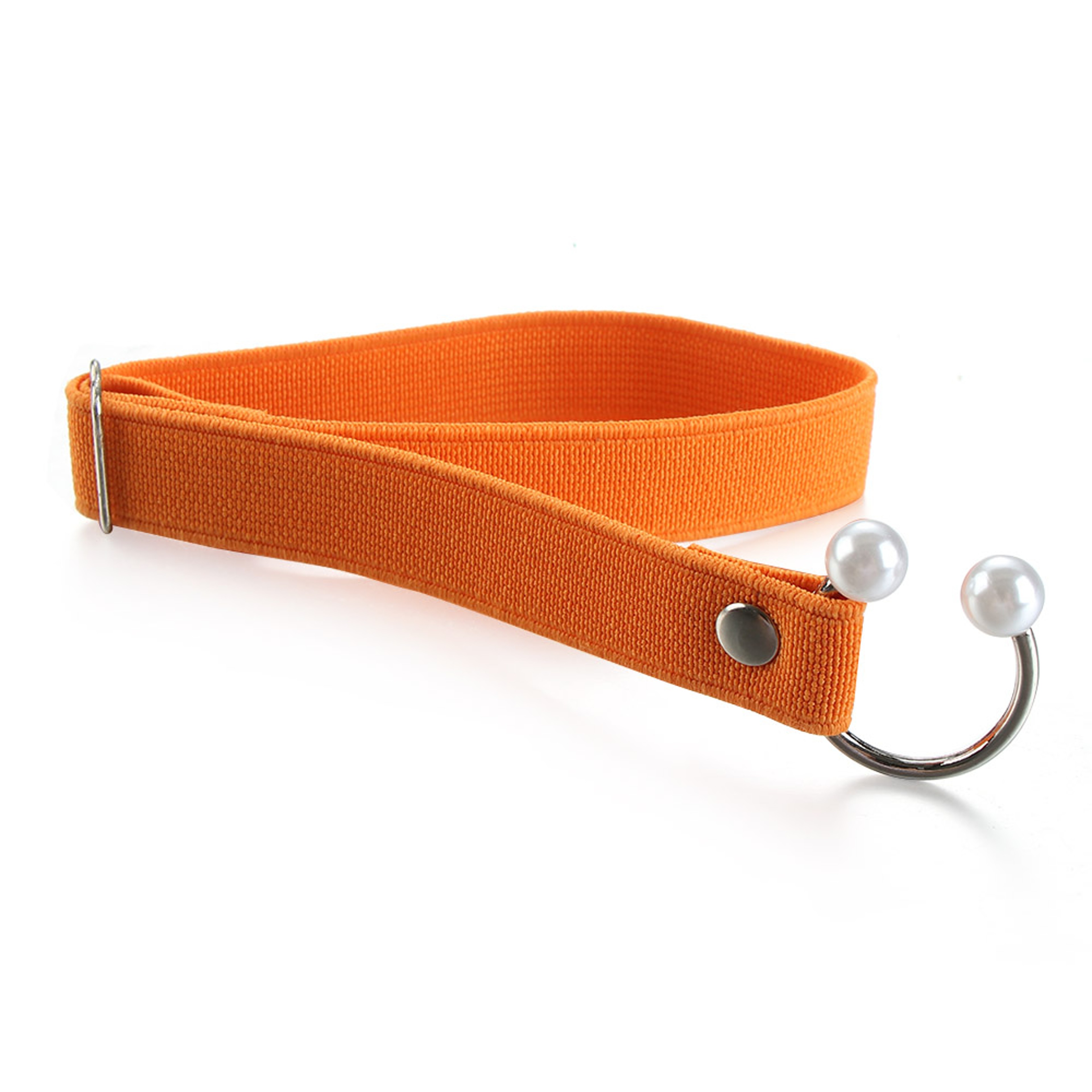 Women High Heels Adjustable Elastic Shoe Strap Belt U-shaped Pearl Lazy Shoelace Anti-drop Heels Accessories – view 3
