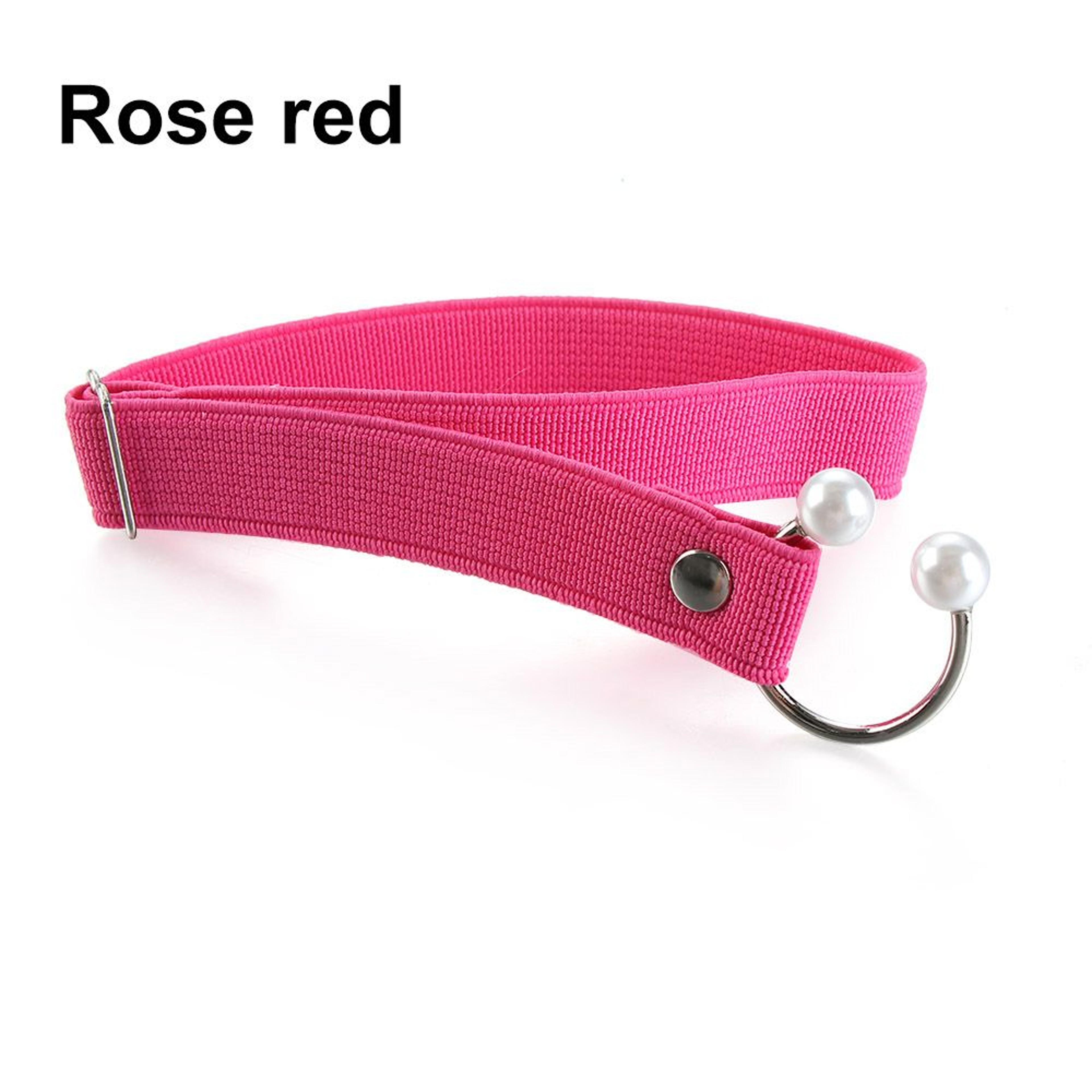 Women High Heels Adjustable Elastic Shoe Strap Belt U-shaped Pearl Lazy Shoelace Anti-drop Heels Accessories – view 21