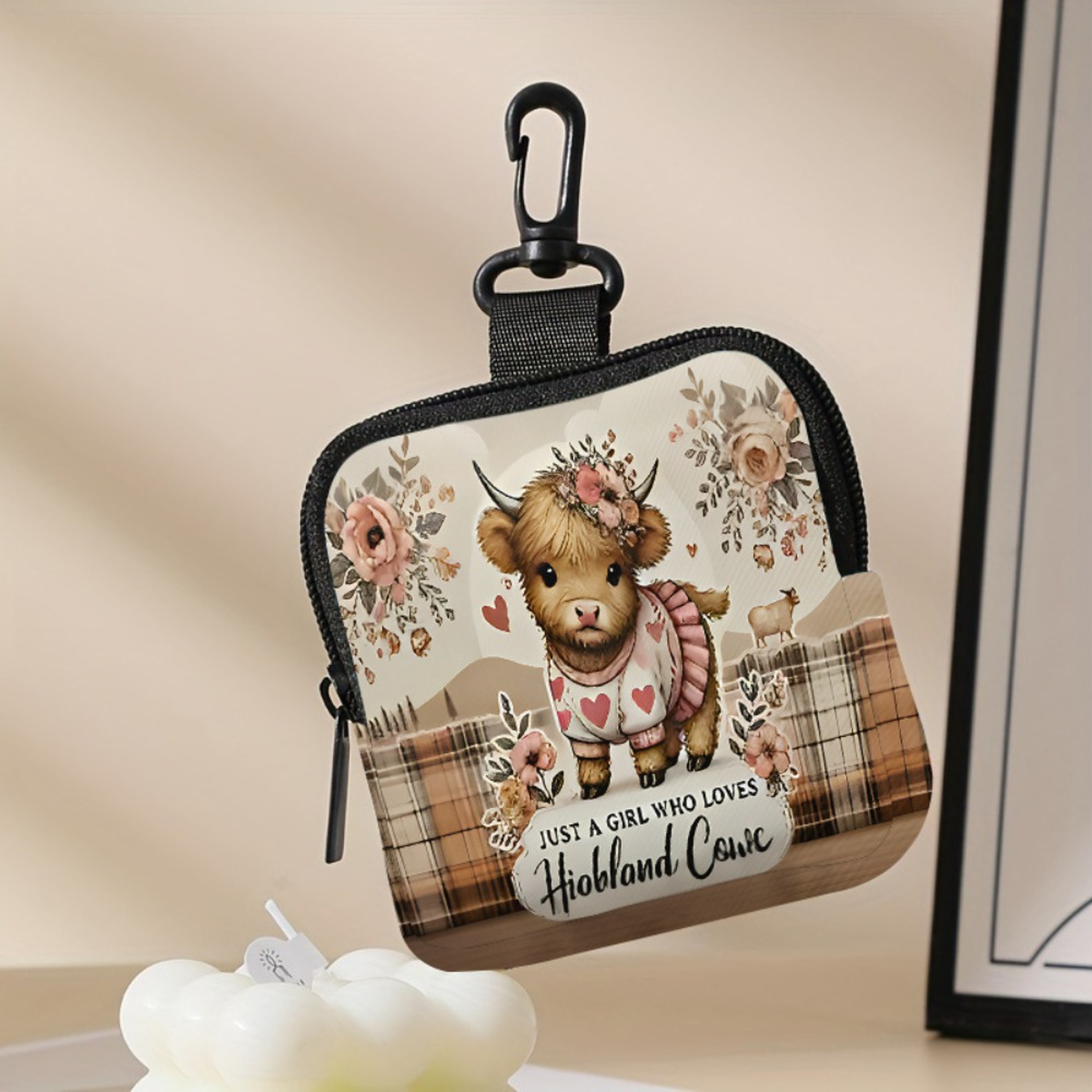 Mini Coin Purse, Cat Print Lightweight Waterproof Earphone Bag, Multiple Styles Artificial Leather Wallet, Friends Gift – view 18