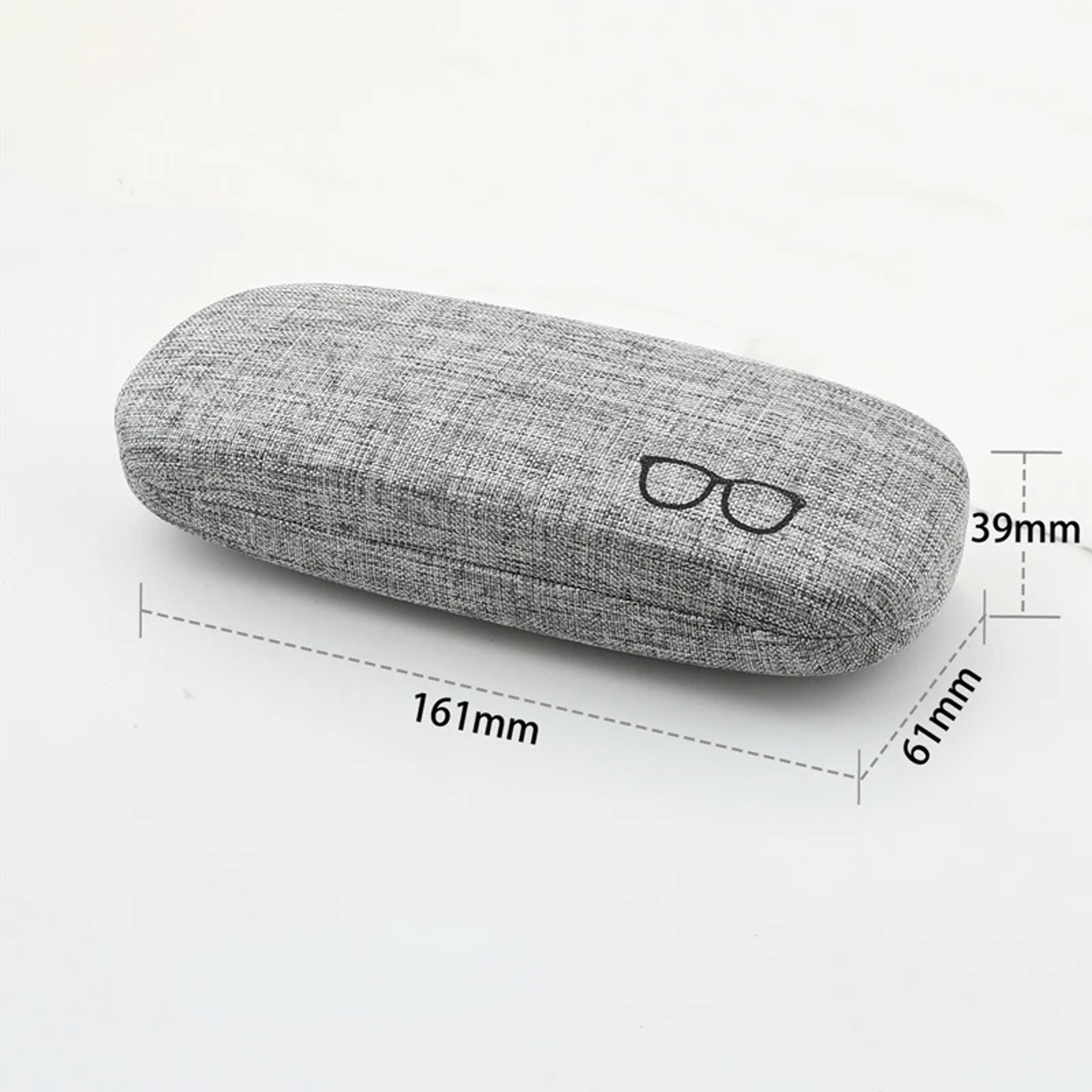 High Quality Glasses Case For Men Women, Linen Cloth Eyeglass Case Cover, Portable Spectacles Box Holder – view 5