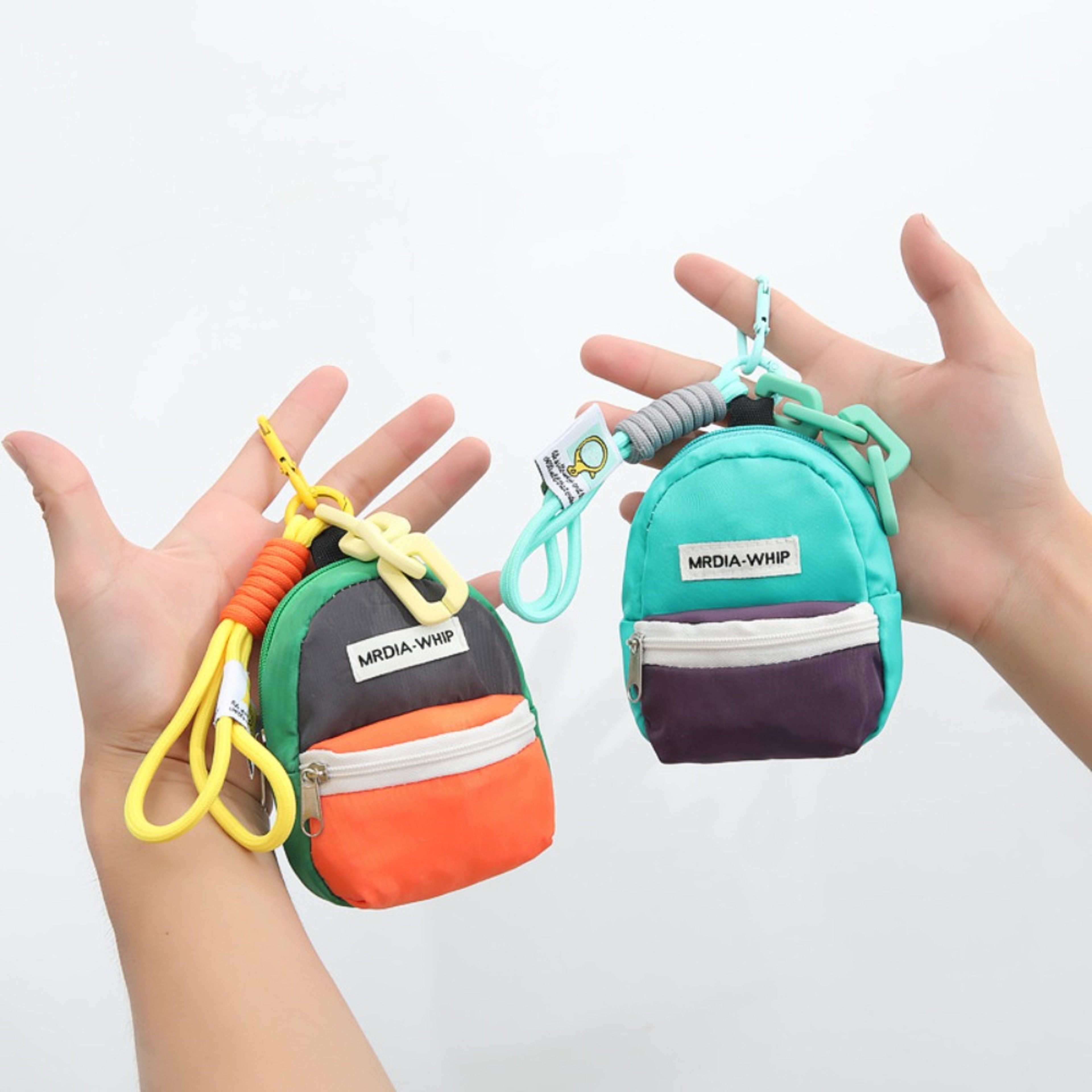 Macaron Cute Wallet Zipper Coin Purse, Kawaii Mini Purse, Kid Coin Pouch, Earphone Car Keys Storage Bag Pendant – view 2