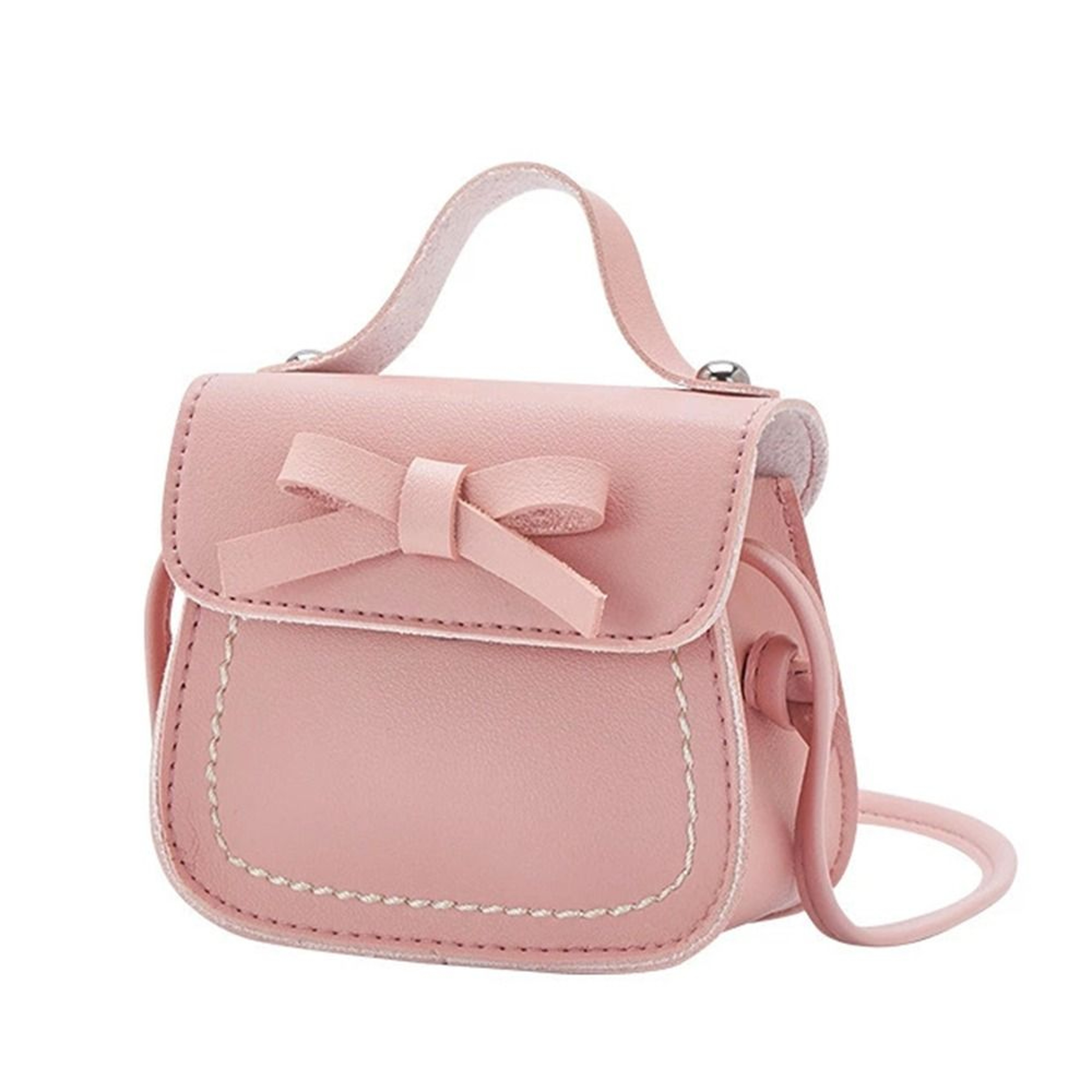 Bowknot Little Girl Shoulder Bag, Toddler Purse, Small Coin Pouch, Mini Crossbody Bag for Kids – view 9