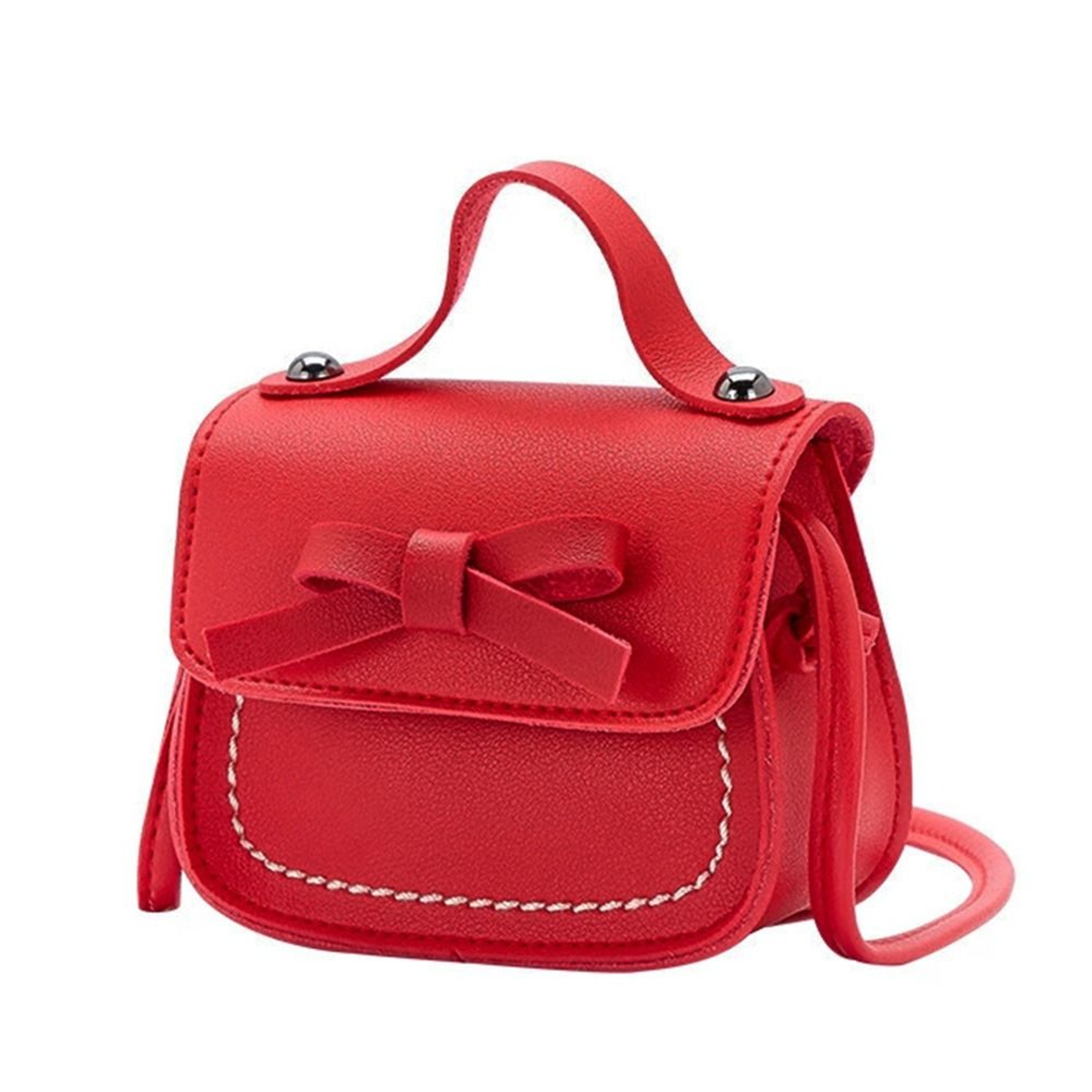 Bowknot Little Girl Shoulder Bag, Toddler Purse, Small Coin Pouch, Mini Crossbody Bag for Kids – view 10