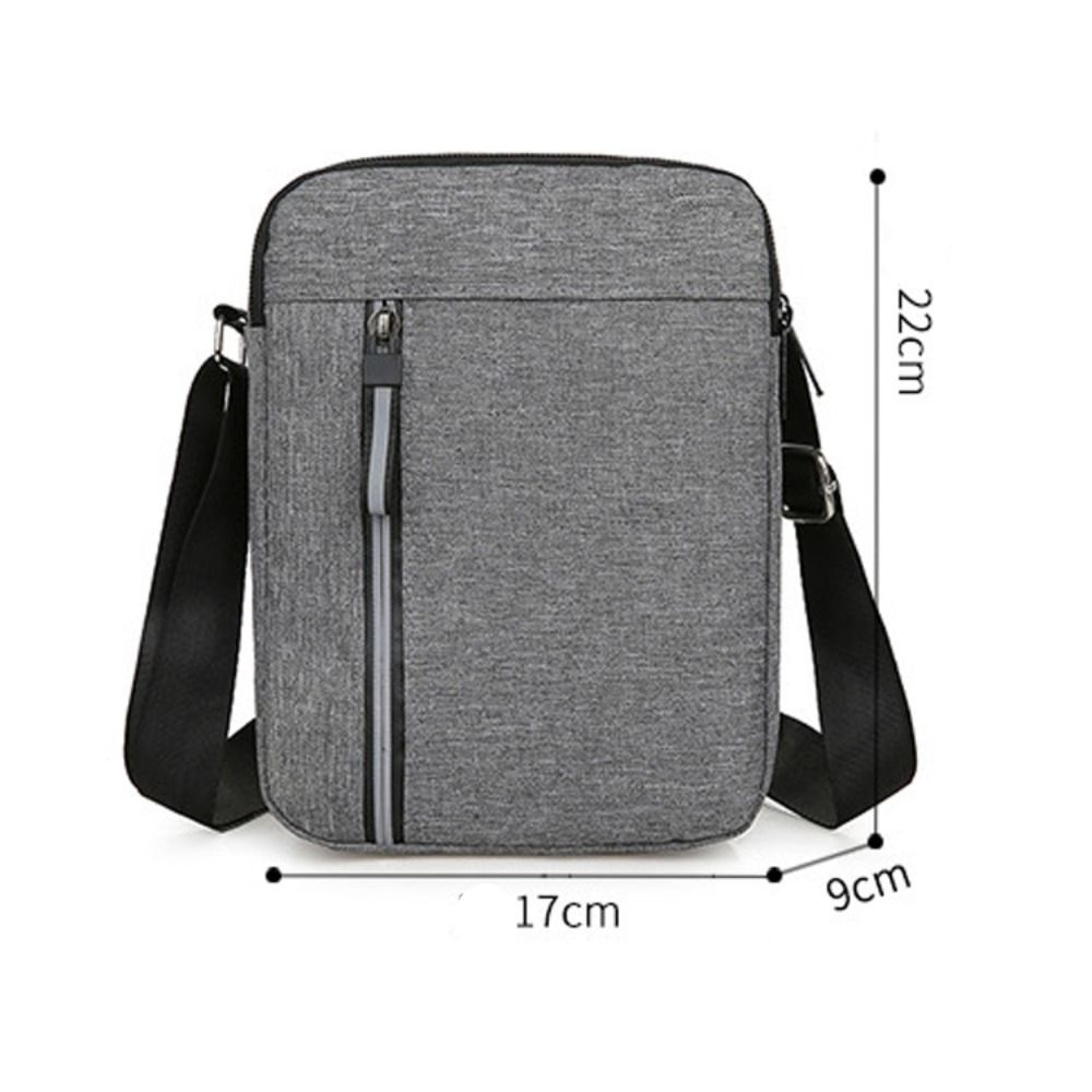 Large Capacity Crossbody Bag for Men, Durable Casual Nylon Waterproof Messenger Bag – view 6