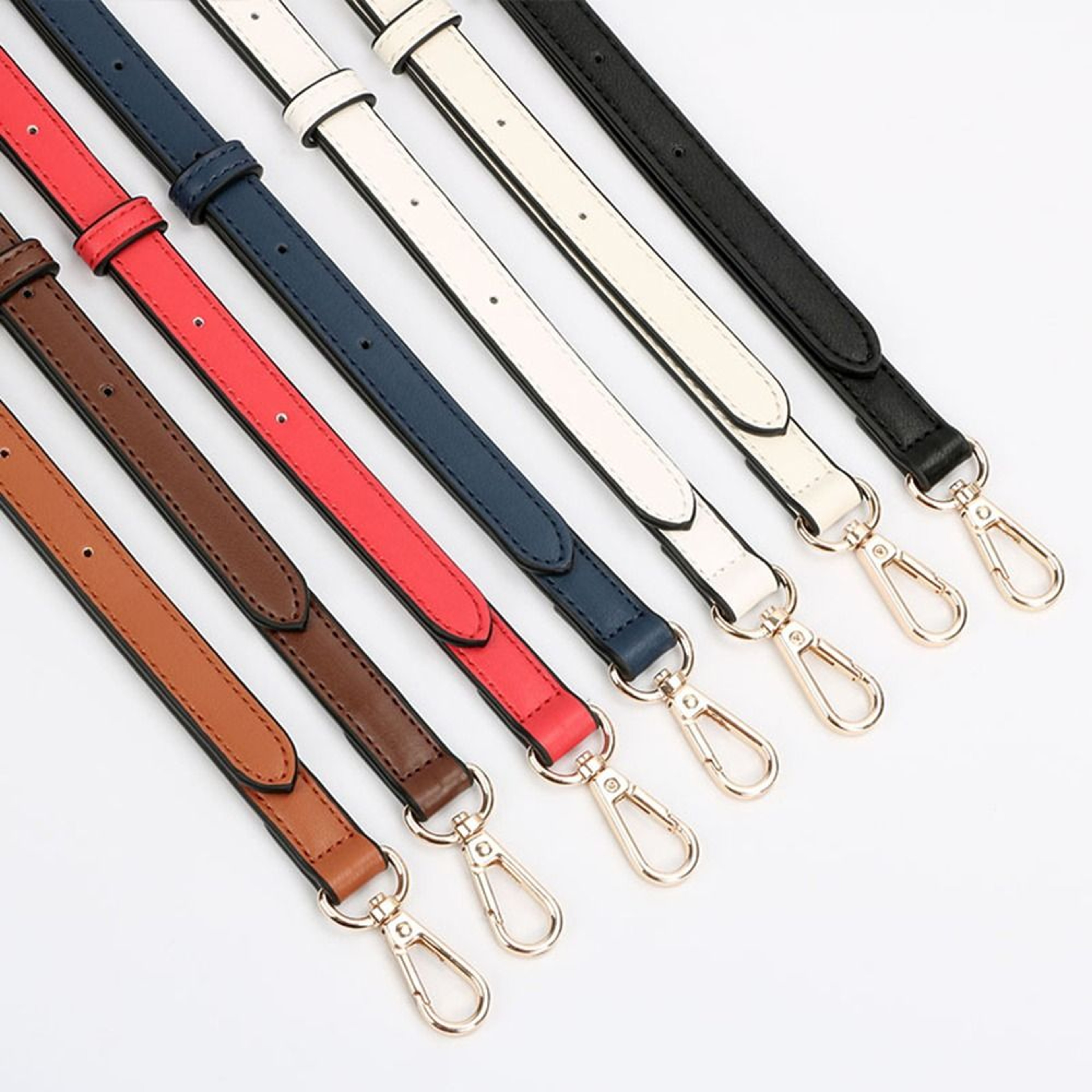 Genuine Leather Bag Strap, Handbag Crossbody Strap, Durable Belt Replacement Shoulder Strap – view 2