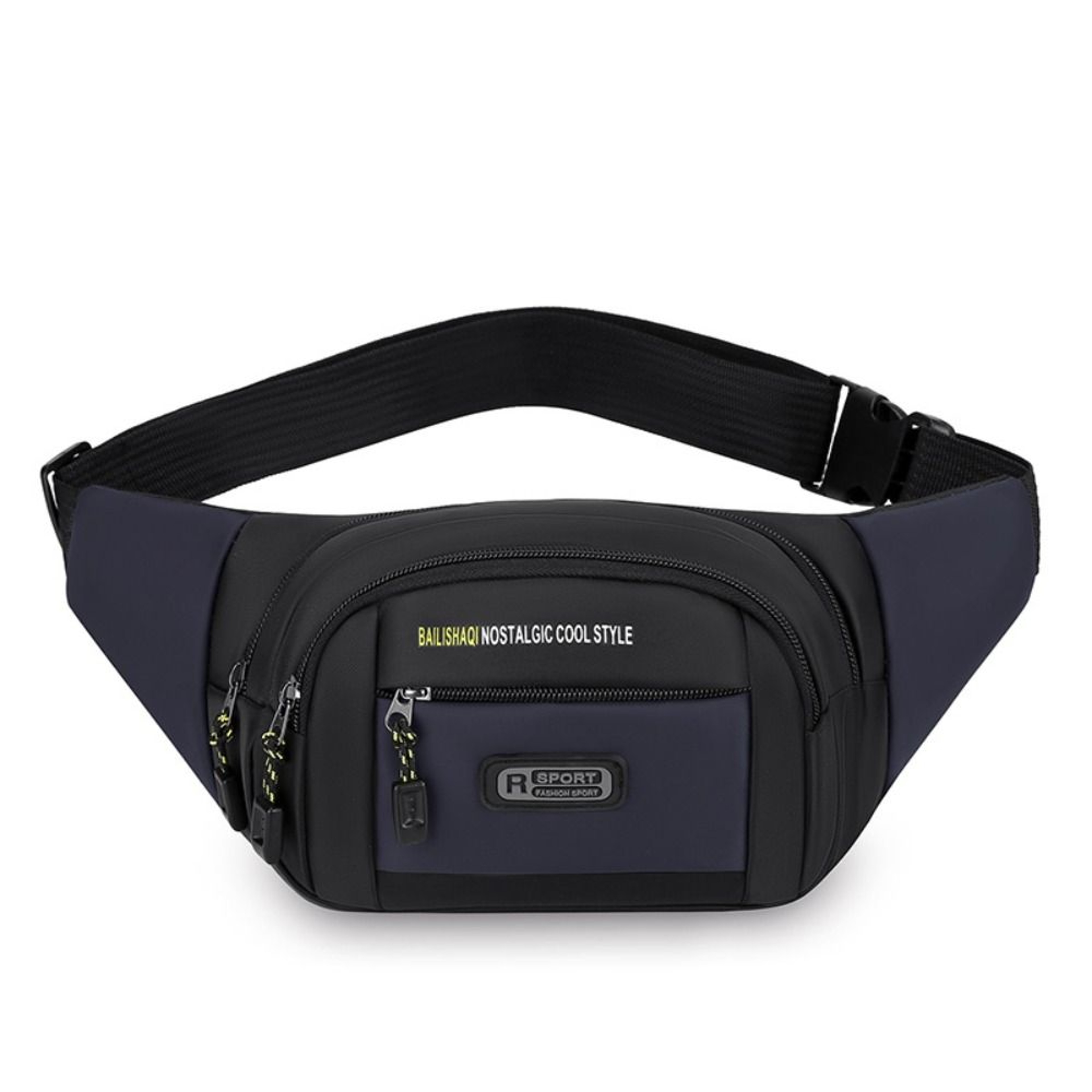 Oxford Men Waist Bag, Large Capacity Anti-theft Sports Mobile Phone Bag, Multi-layer Business Wallet Chest Bag – view 9