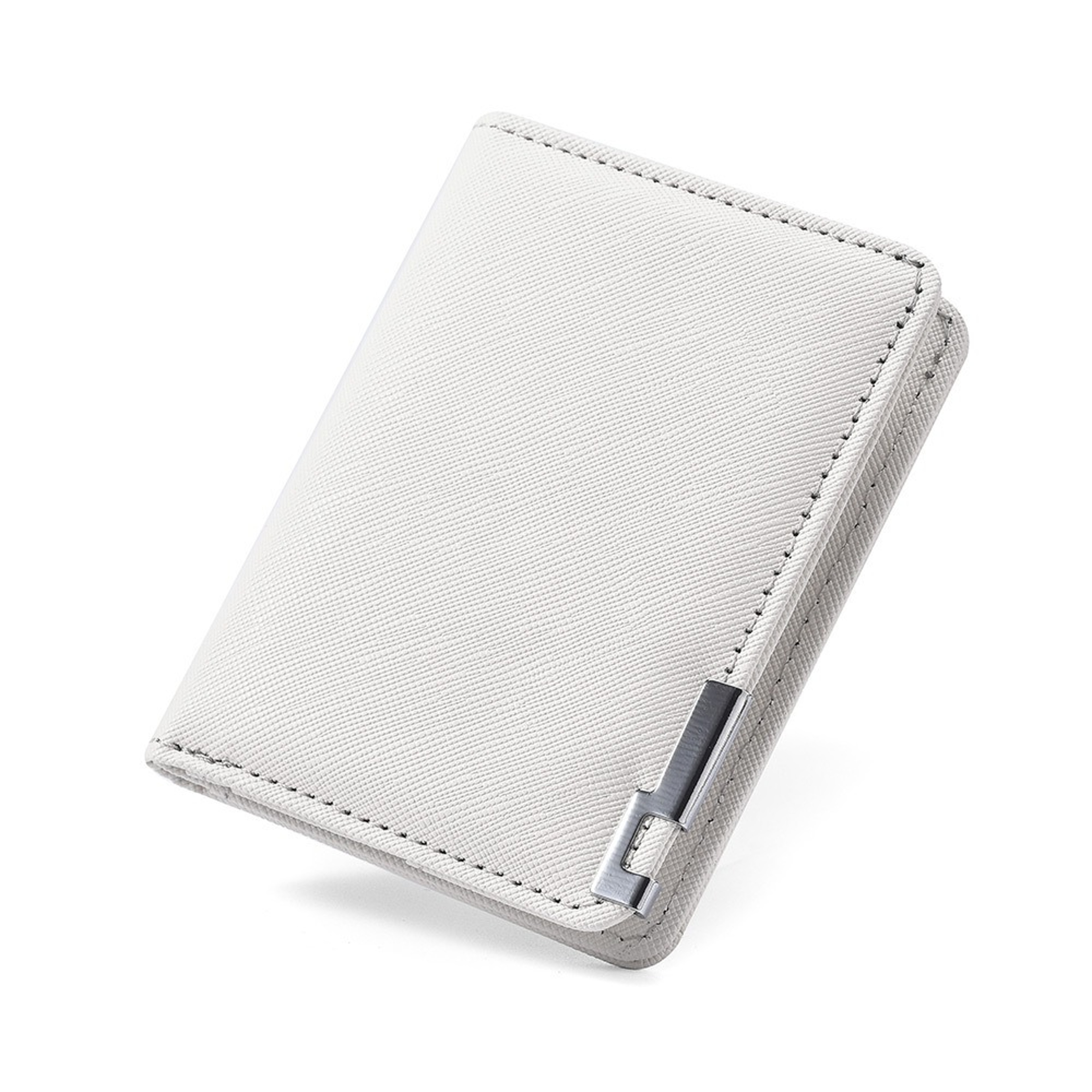 PU Leather Retro Mens Wallet Ultra Thin Coin Purse Multiple Pockets TwoFold Design For Men And Wome 5