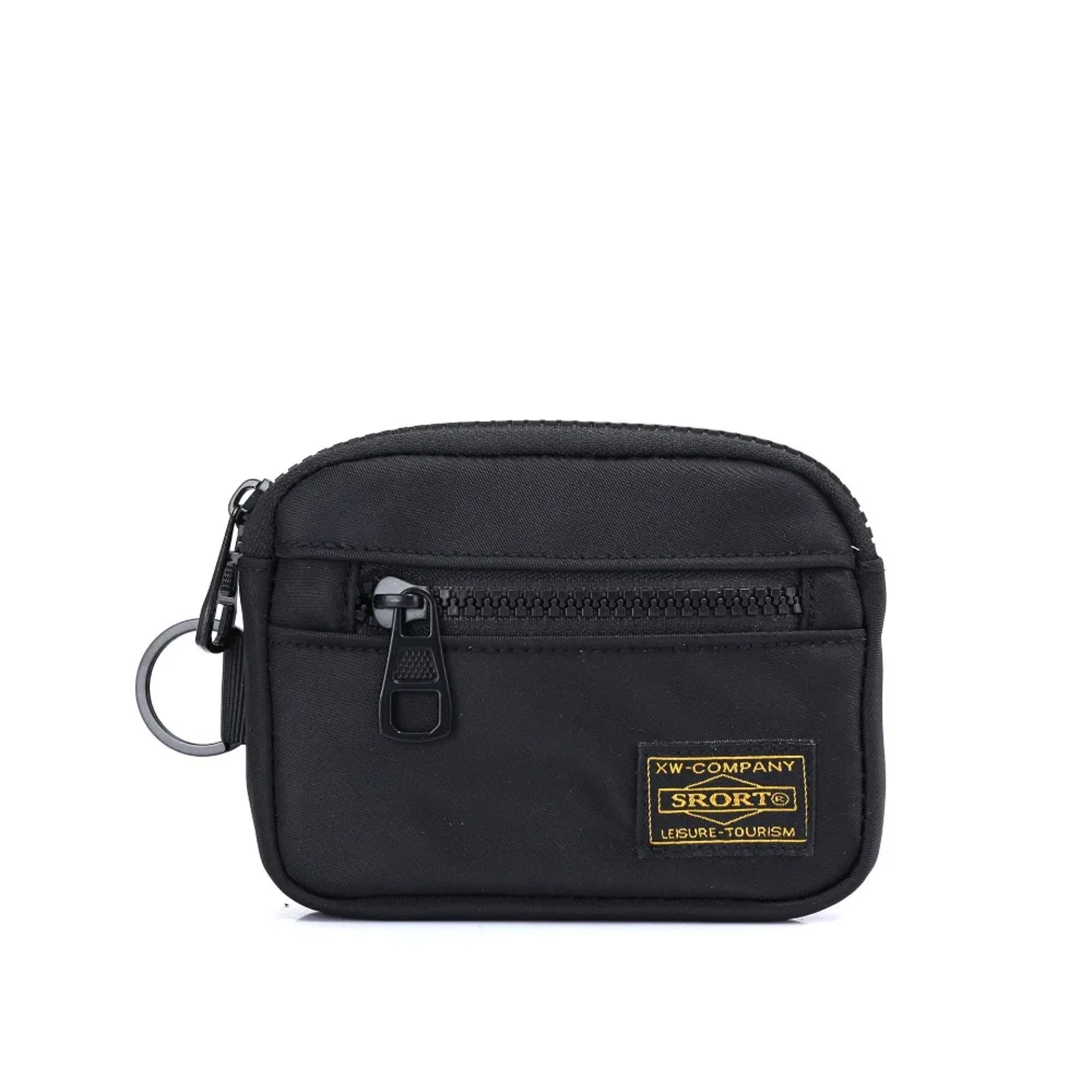 Casual Coin Purse For Women  Men Canvas Zipper Short Wallet Retro Key Holder Small Money Bag 14