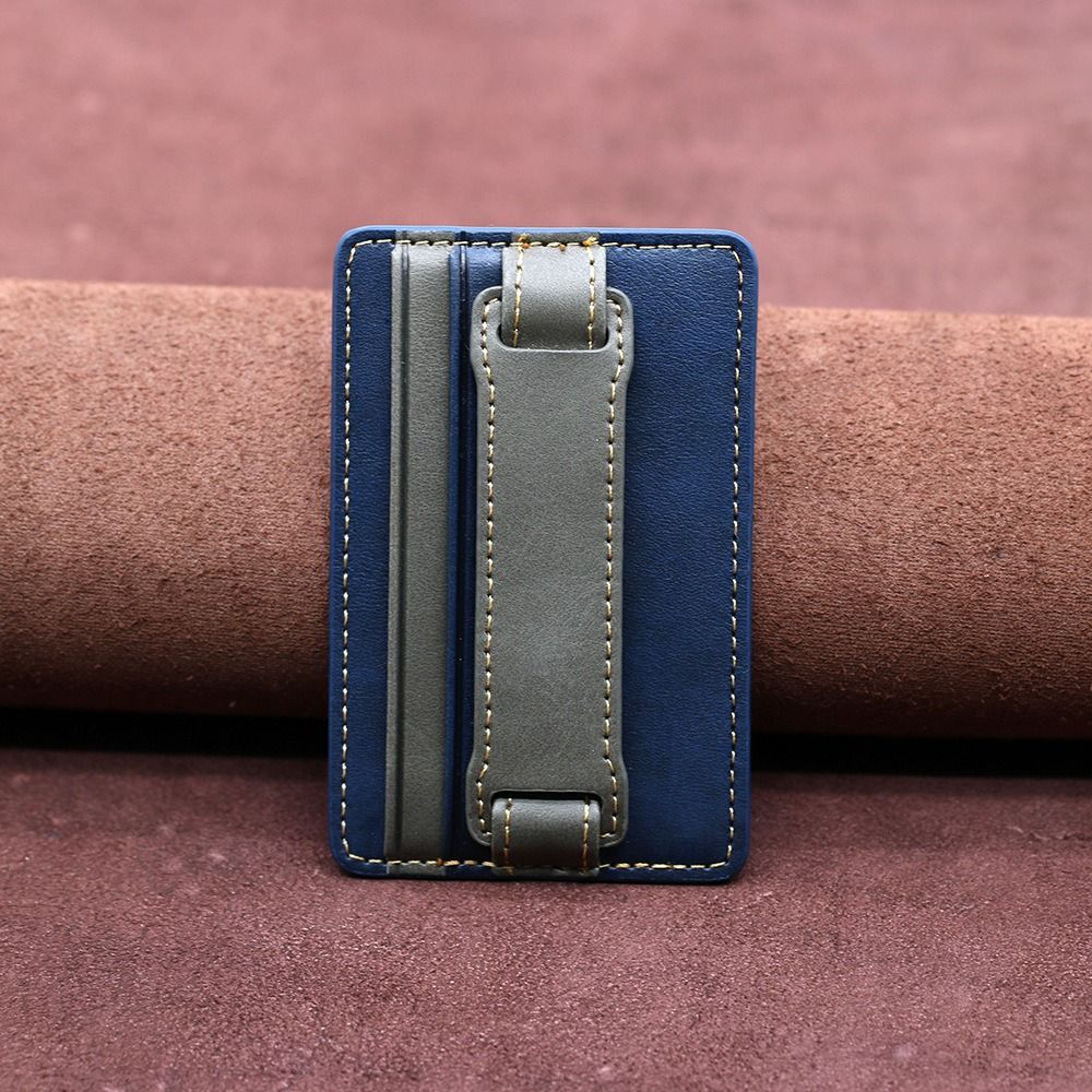 Card Holder for Back of Phone PU Credit Card Phone Holder, Adhesive Phone Wallet Stick on Credit Card Holder – view 9