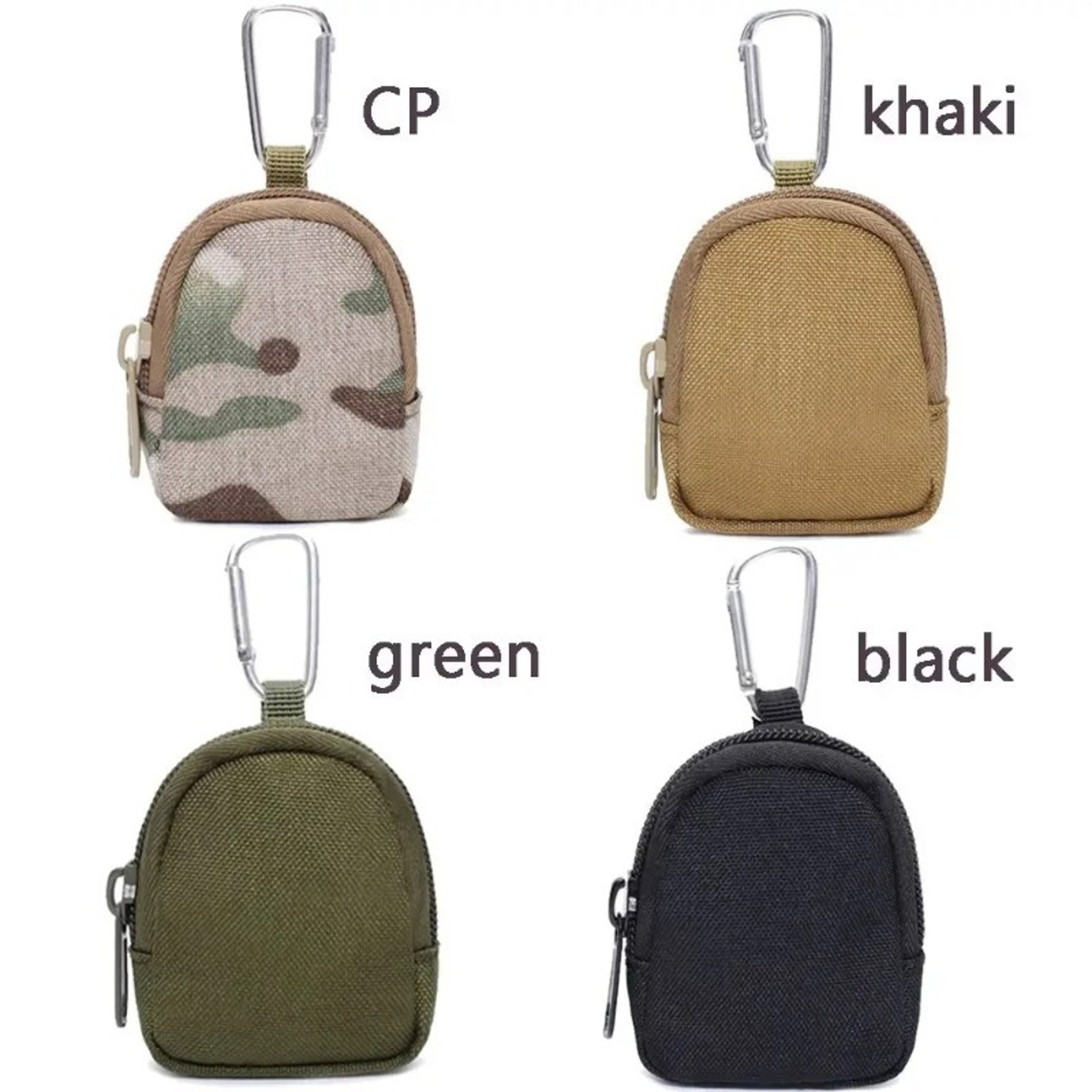 Portable Mini Purse Coin Purse Clutch Bag Key Bag Outdoor Sports EDC Toolkit Zipper Bag – view 4