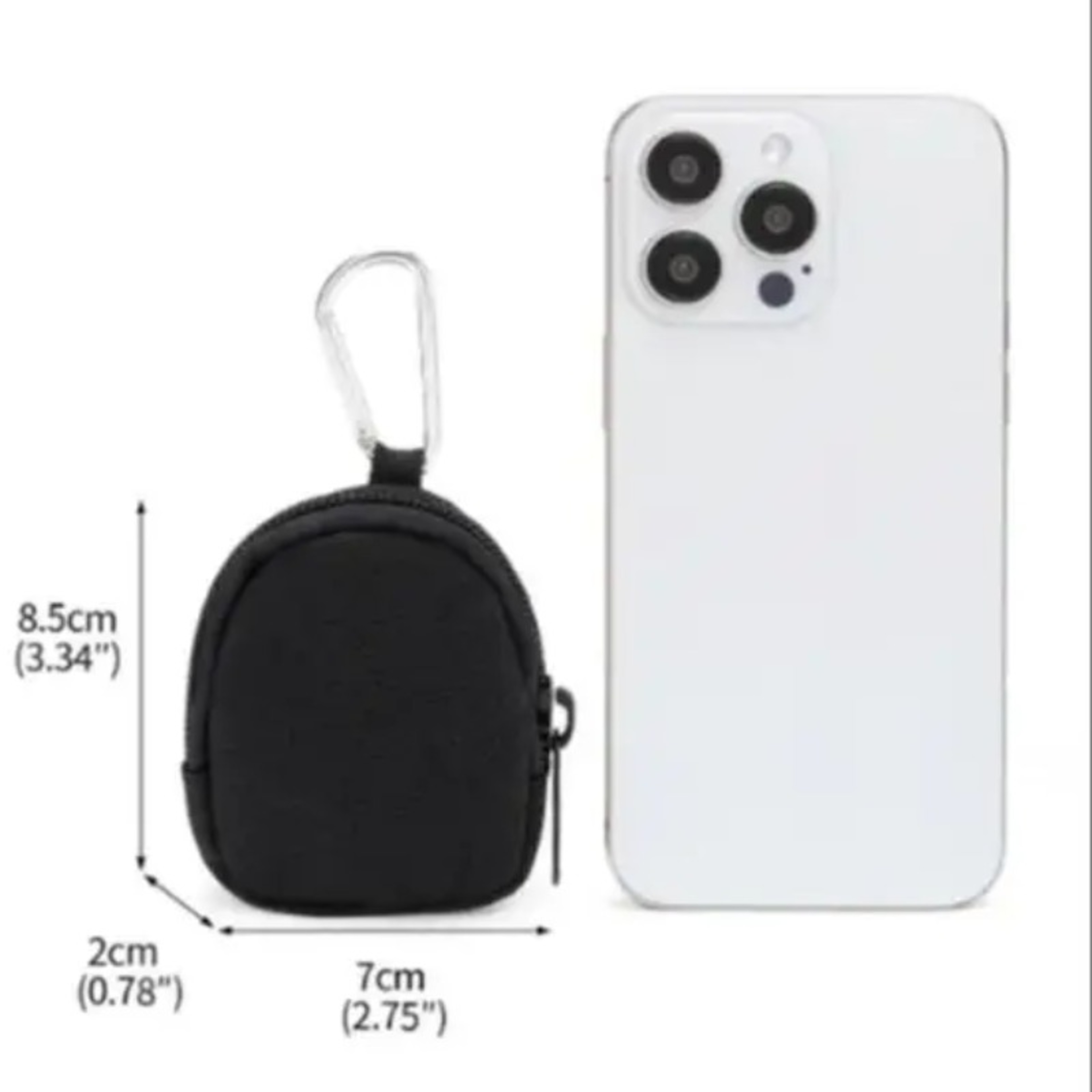 Portable Mini Purse Coin Purse Clutch Bag Key Bag Outdoor Sports EDC Toolkit Zipper Bag – view 5