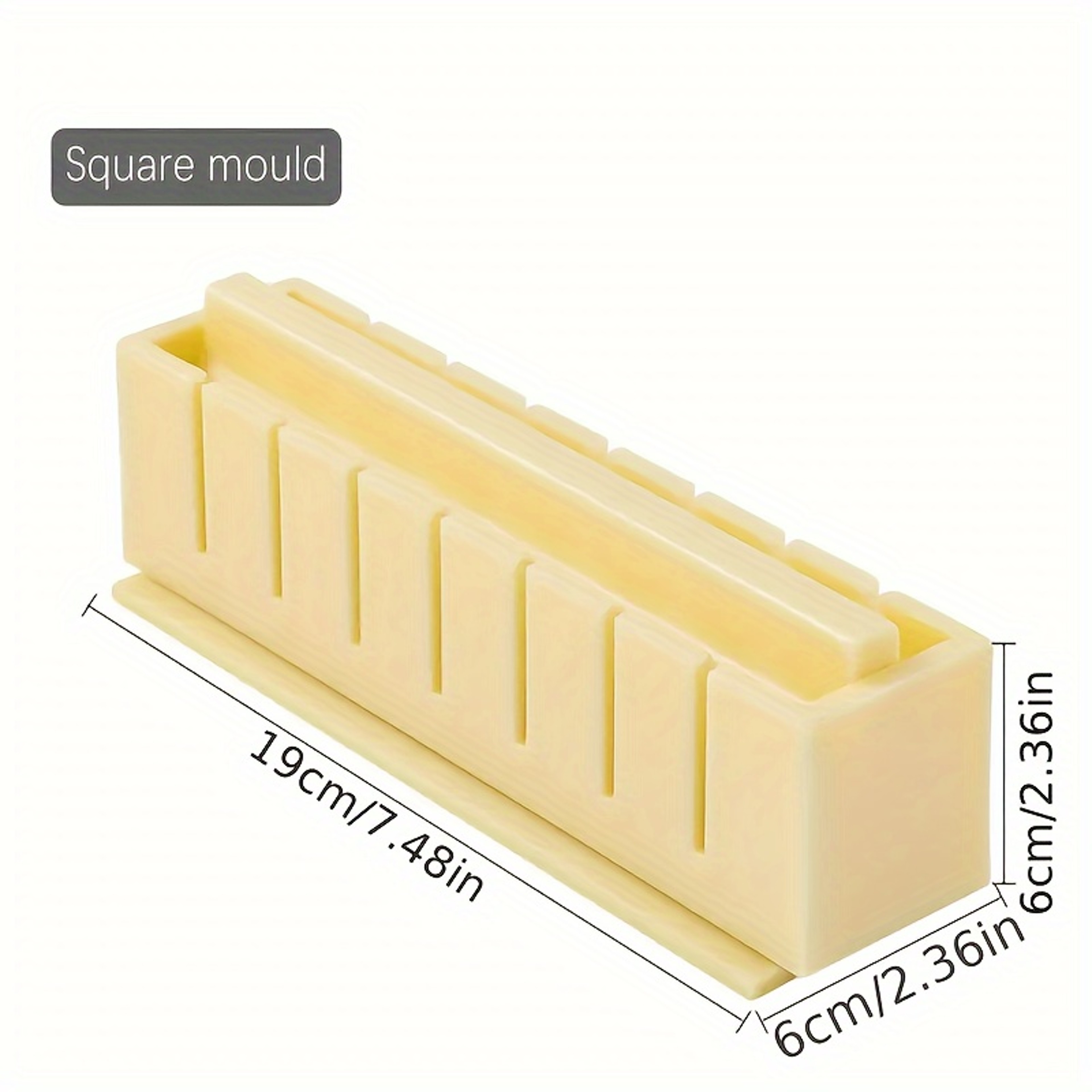 Sushi Maker Equipment Kit, Plastic Sushi Rolls Mold, Round, Square, Heart-shaped Sushi Making Tools – view 3