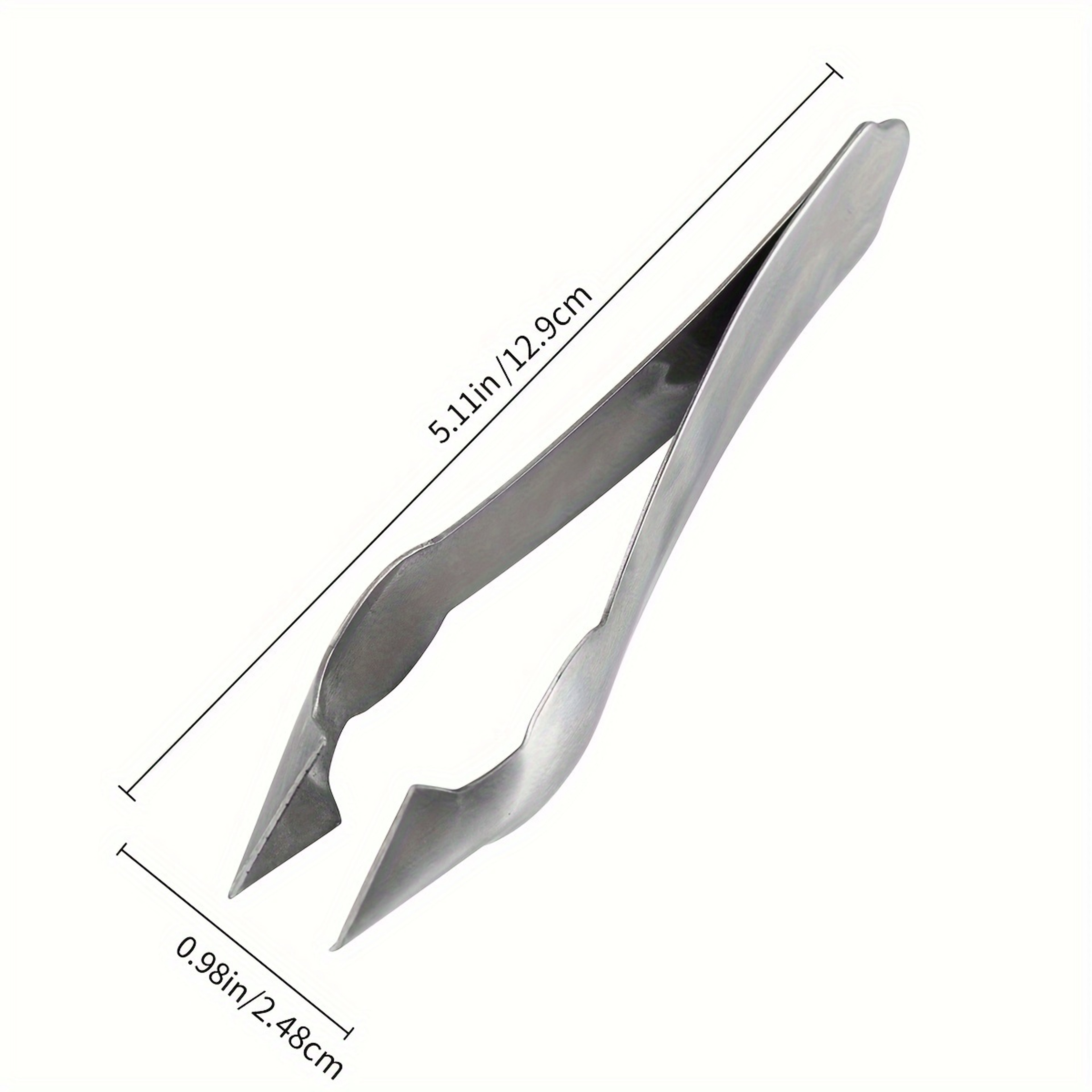 Pineapple Corer Slicer Cutter, Pineapple Eye Remover Clip, Strawberry Huller and Stainless Steel Kitchen Knife Gadget – view 4