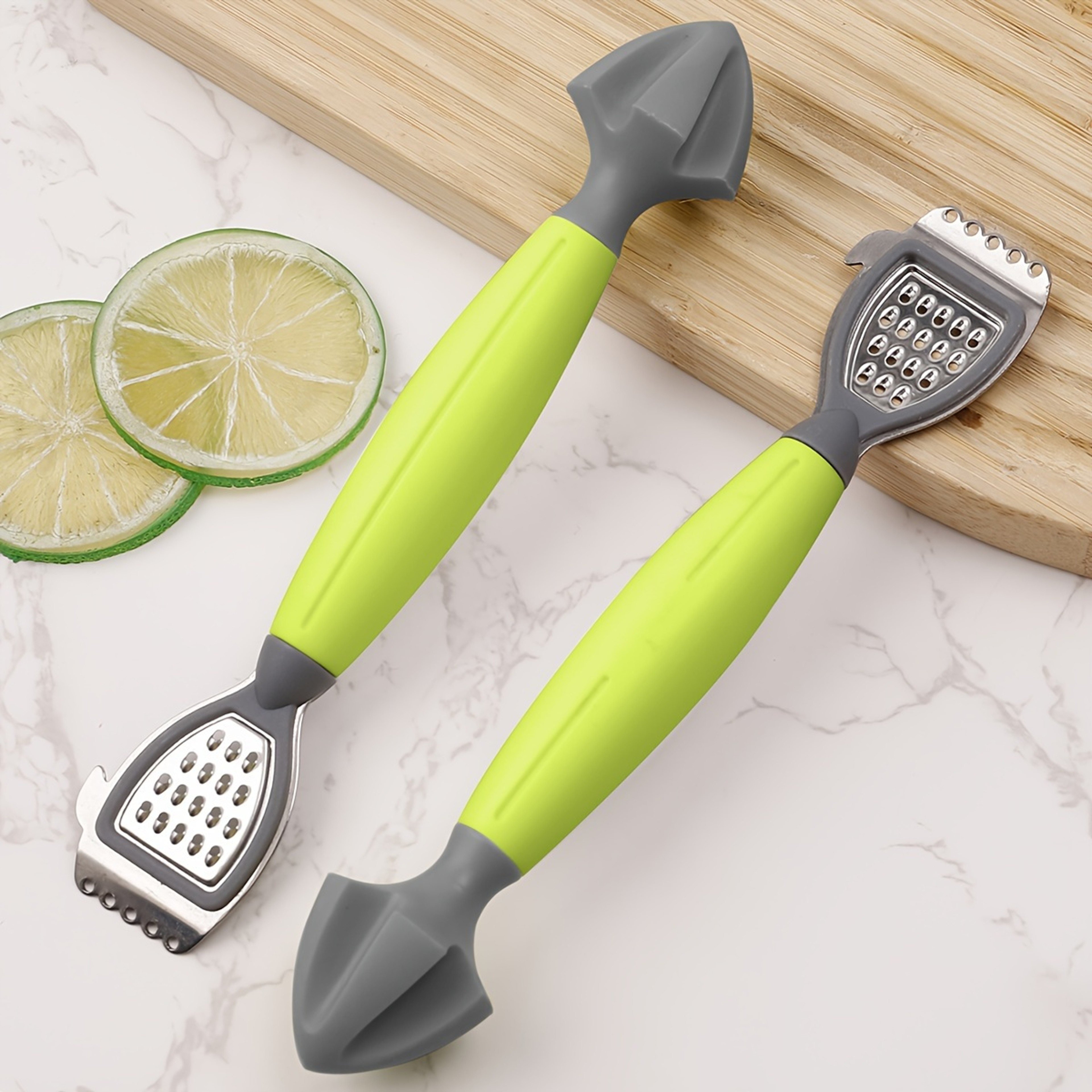 Lemon Peeler Grater, Kitchen Lemon Peeler, Fruit Reamer Zester, Citrus Squeezer & Cheese Grater – view 3