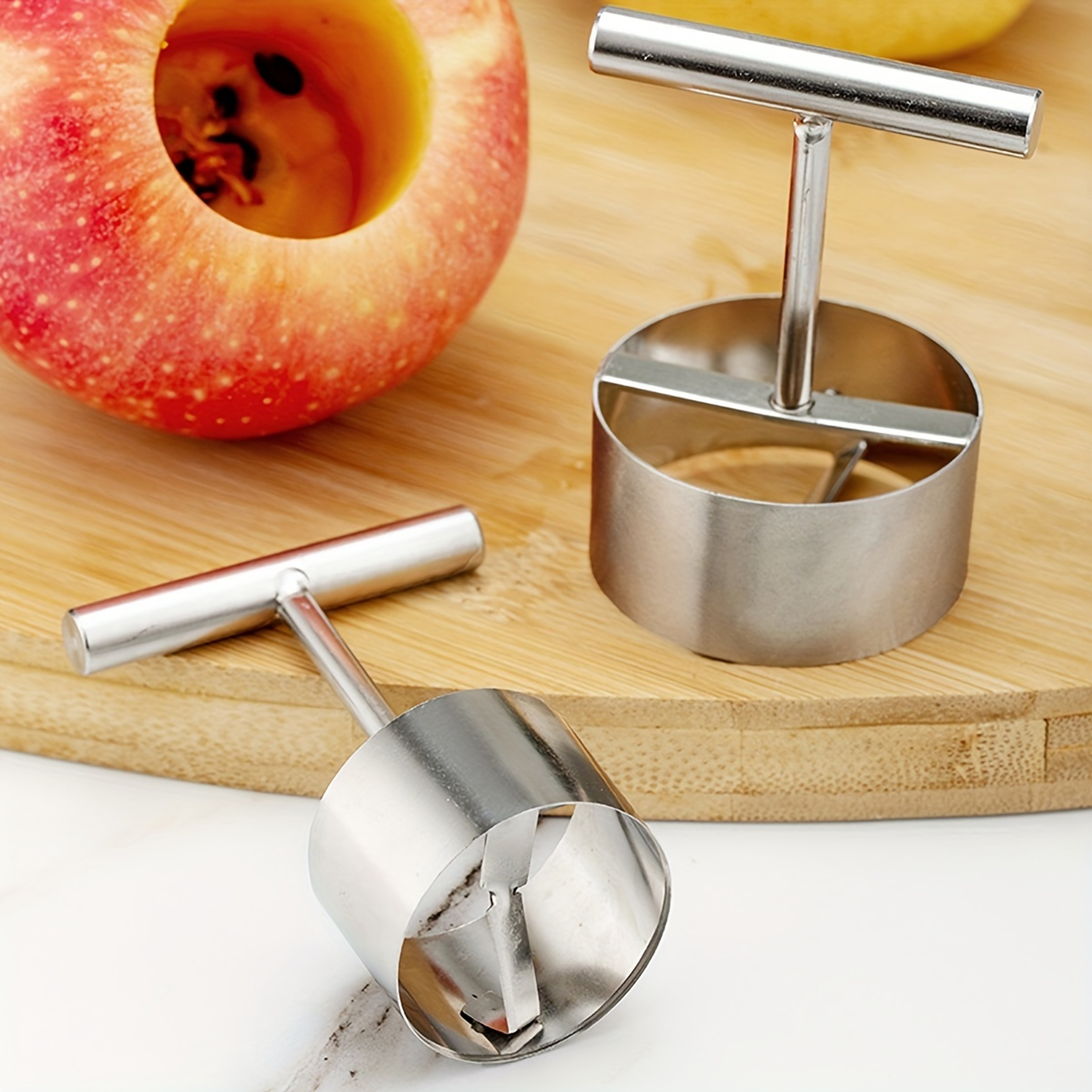 Apple Pear Coring Cutter Stainless Steel Fruit Pitter Remover For Kitchen Accessories 0