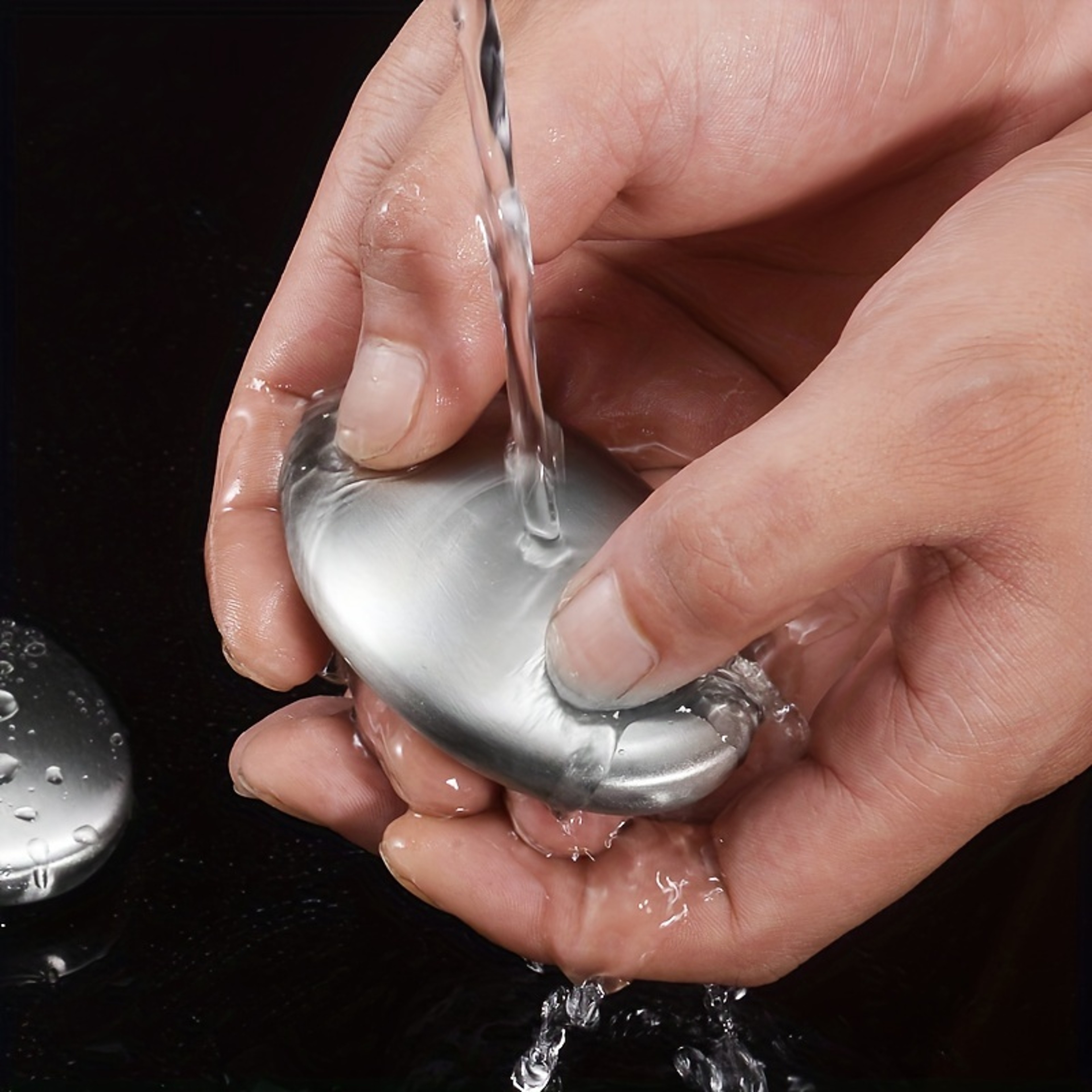 Stainless Steel Soap Bar Easy To Clean Convenient To Remove Fishy Hand Soap Fashionable And Sturdy 1