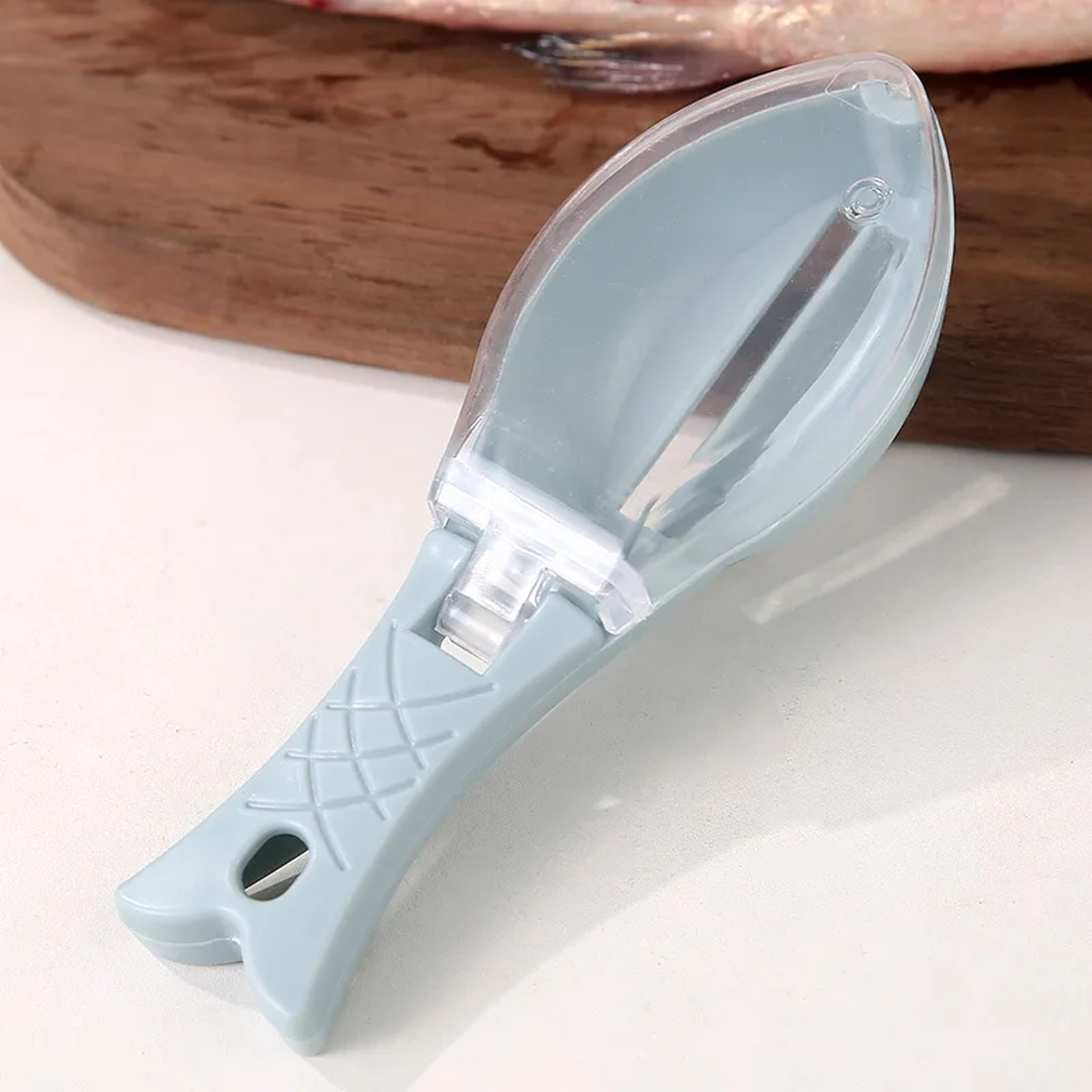Quickly Remove Fish Scales Kitchen Scraper Tool, Fish Scale Knife, Cooking Accessories Cleaner – view 9