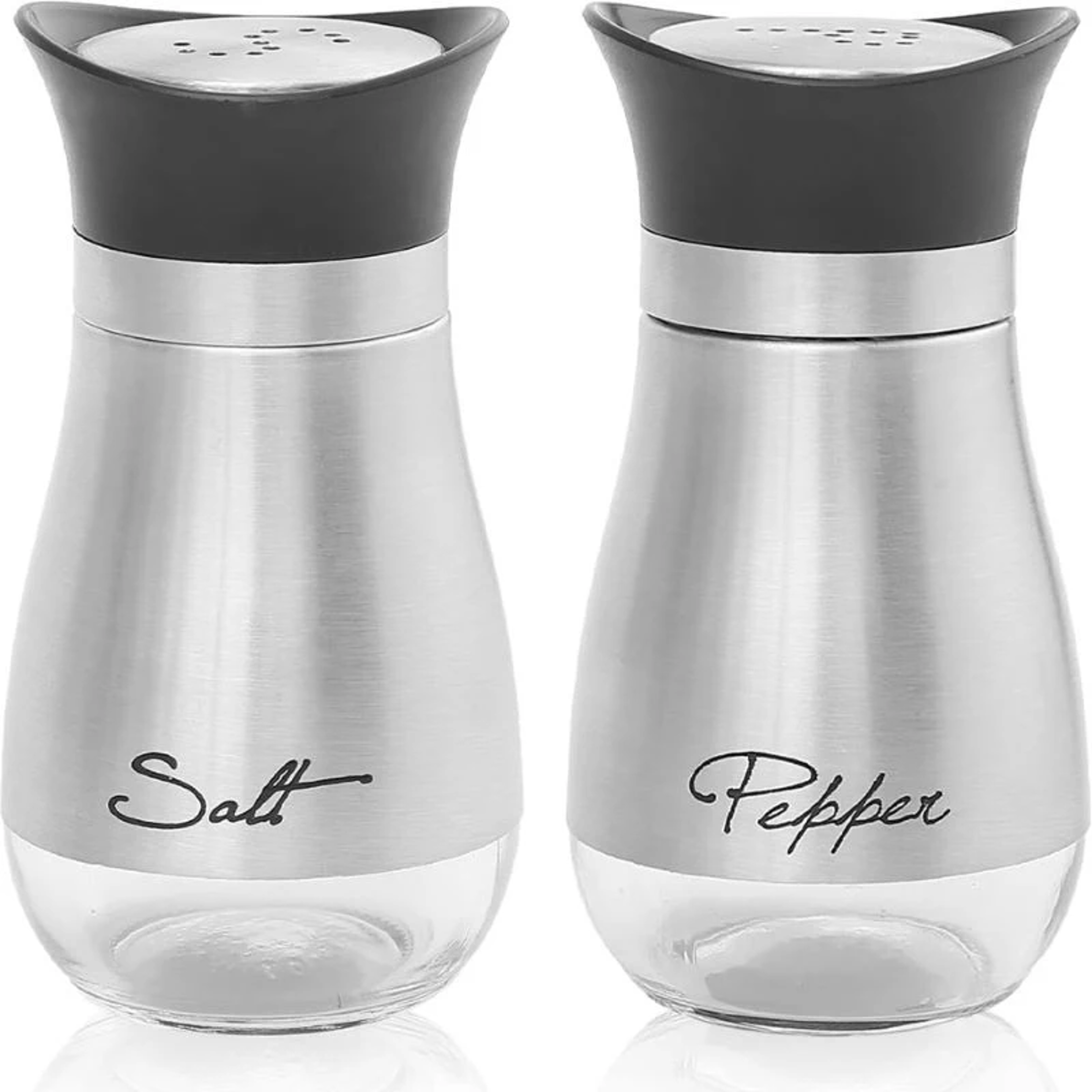 Seasoning Shaker Glass Bottles Spices Storage Salt Pepper Boxes For Kitchen Organization 0