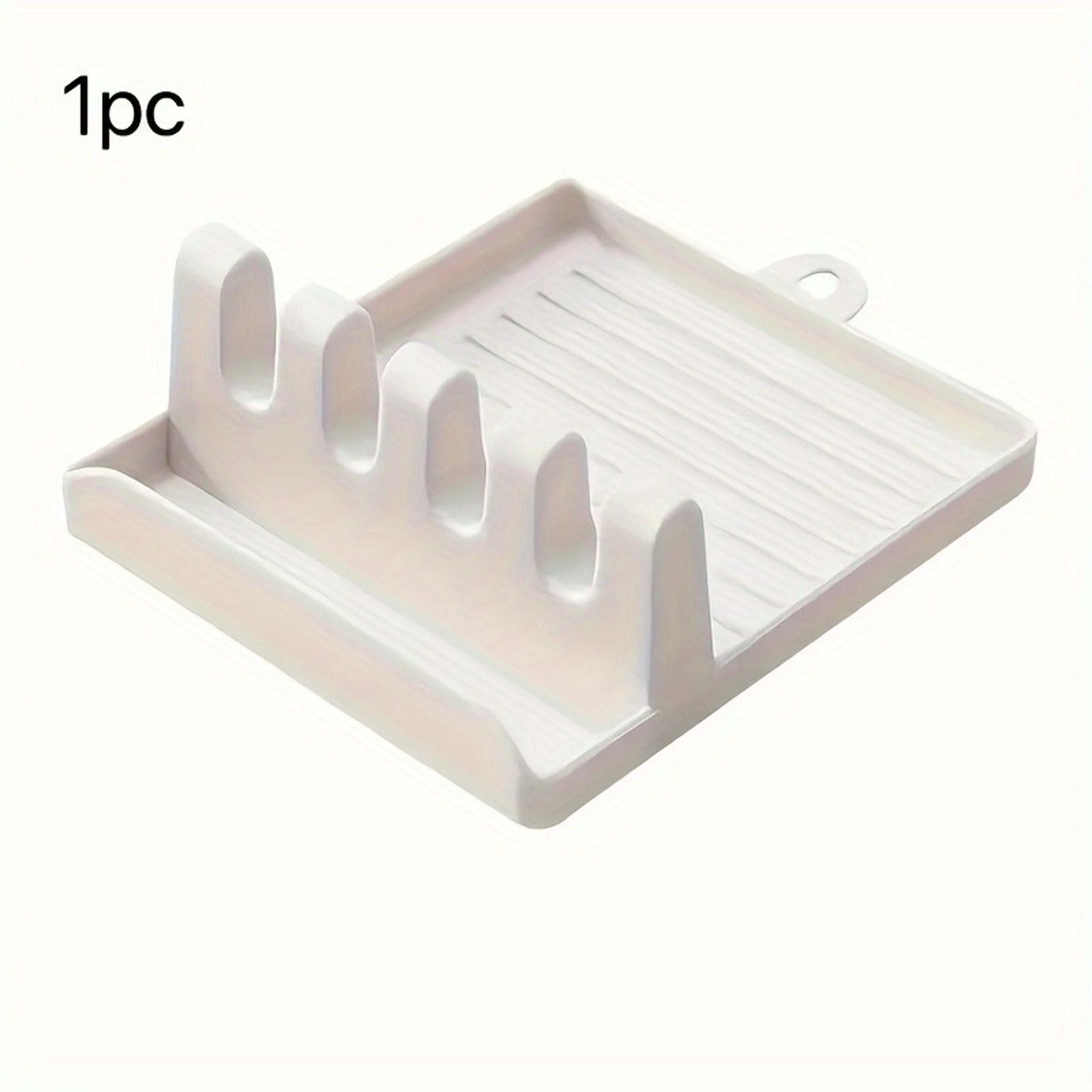 Spoon Storage Rack, Silicone Utensil Holder, Cutlery Holder, Long handled Spoon, Spatula, Put Pot Lid – view 8