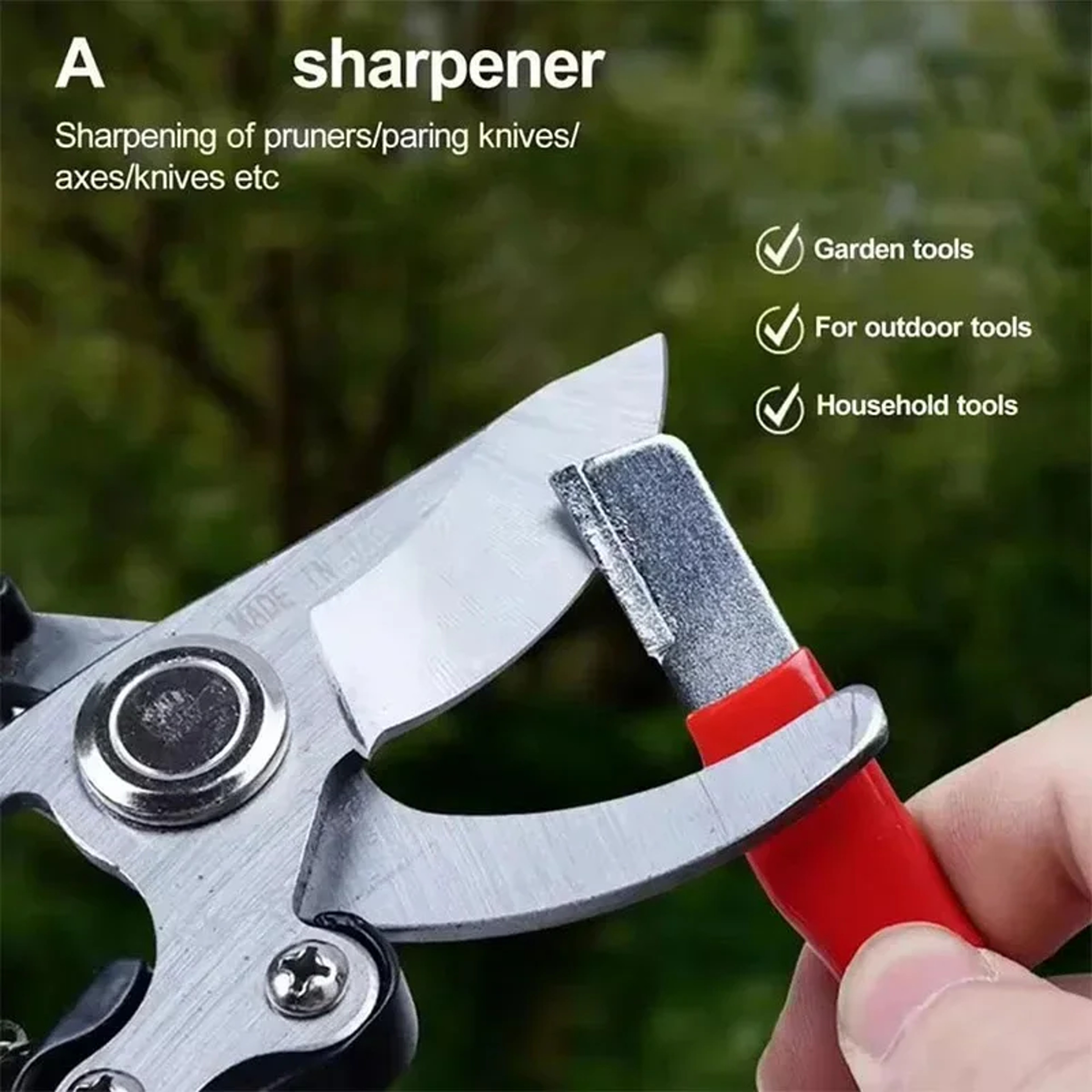 Garden Scissors Precision Edge Professional Kitchen Knife Sharpener Tungsten Diamond Ceramic All Bl 5