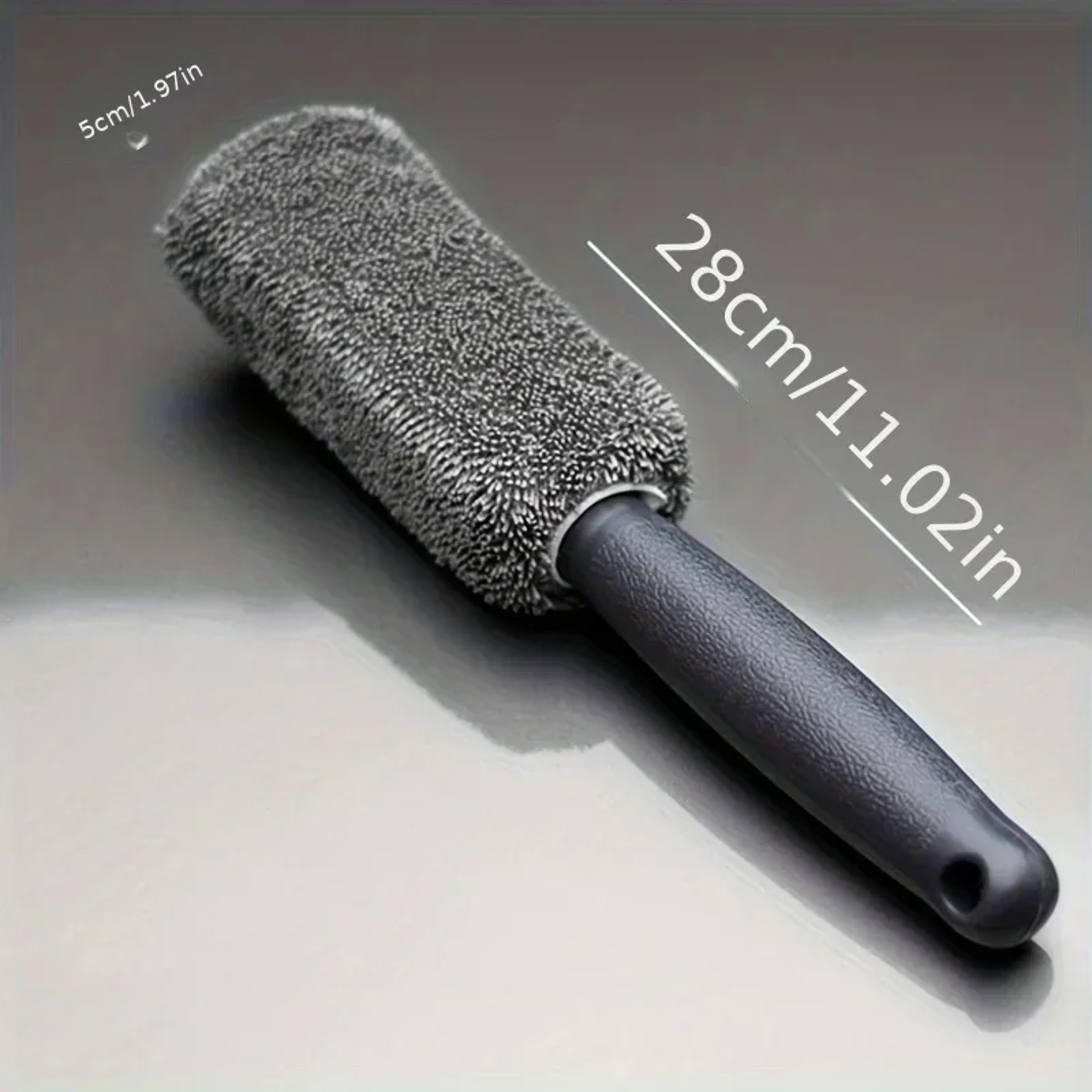 Car Wheel Cleaning Tools, Car Cleaning Tools Tire Rim Brush with Durable Plastic Handle – view 7
