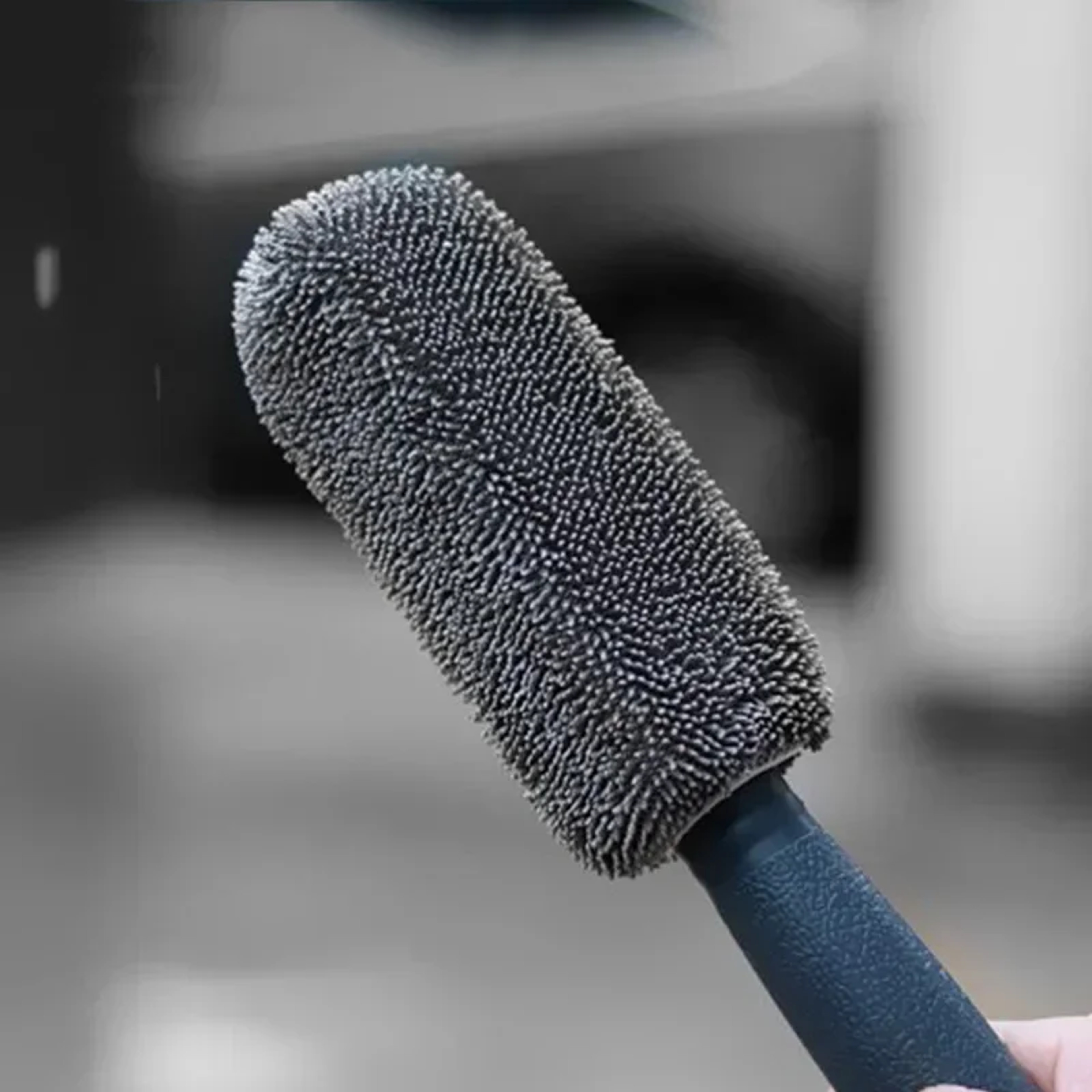 Car Wheel Cleaning Tools, Car Cleaning Tools Tire Rim Brush with Durable Plastic Handle – view 5