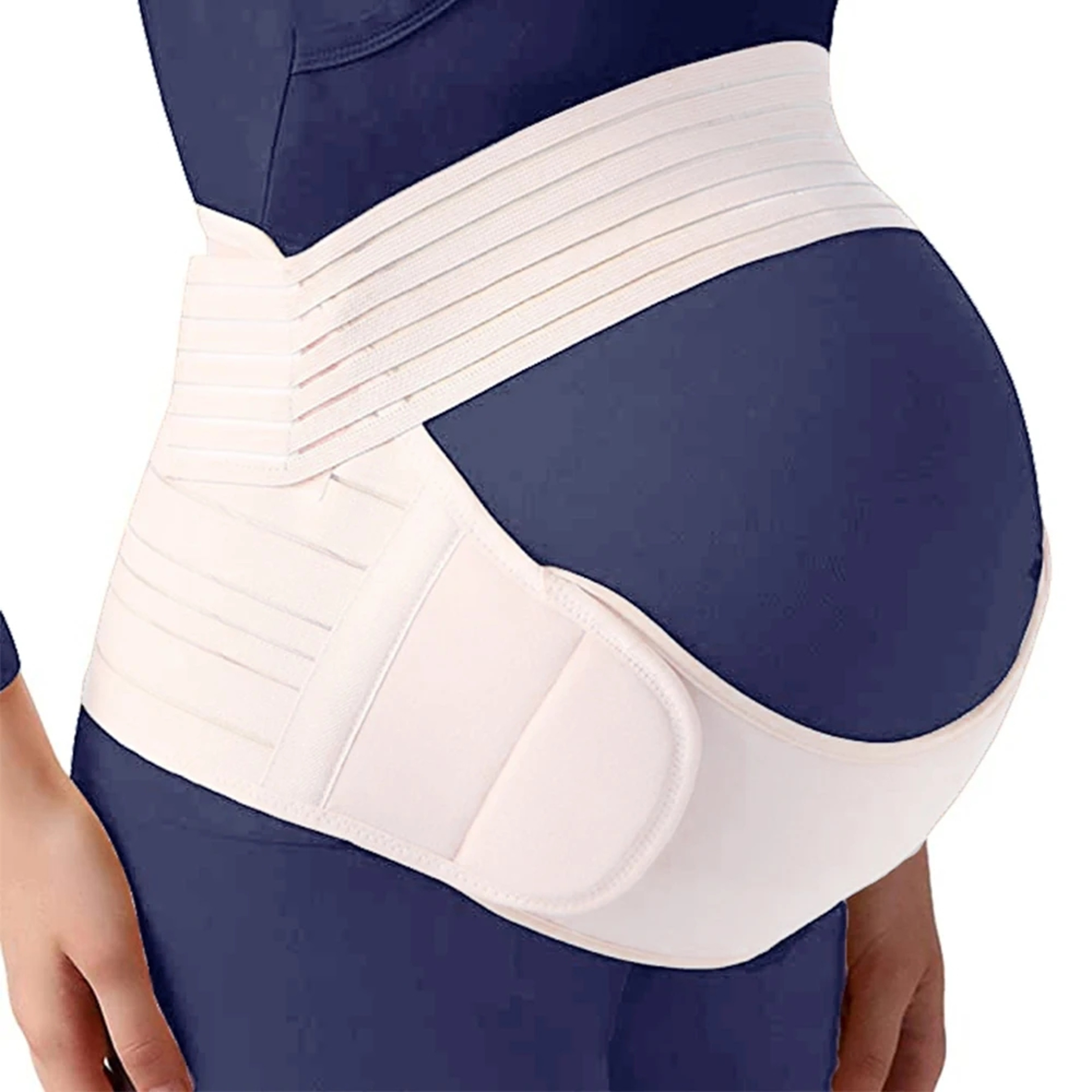 Pregnant Women Support Belly Band Adjustable Waist Care Maternity Abdomen Brace Protector For Back  1