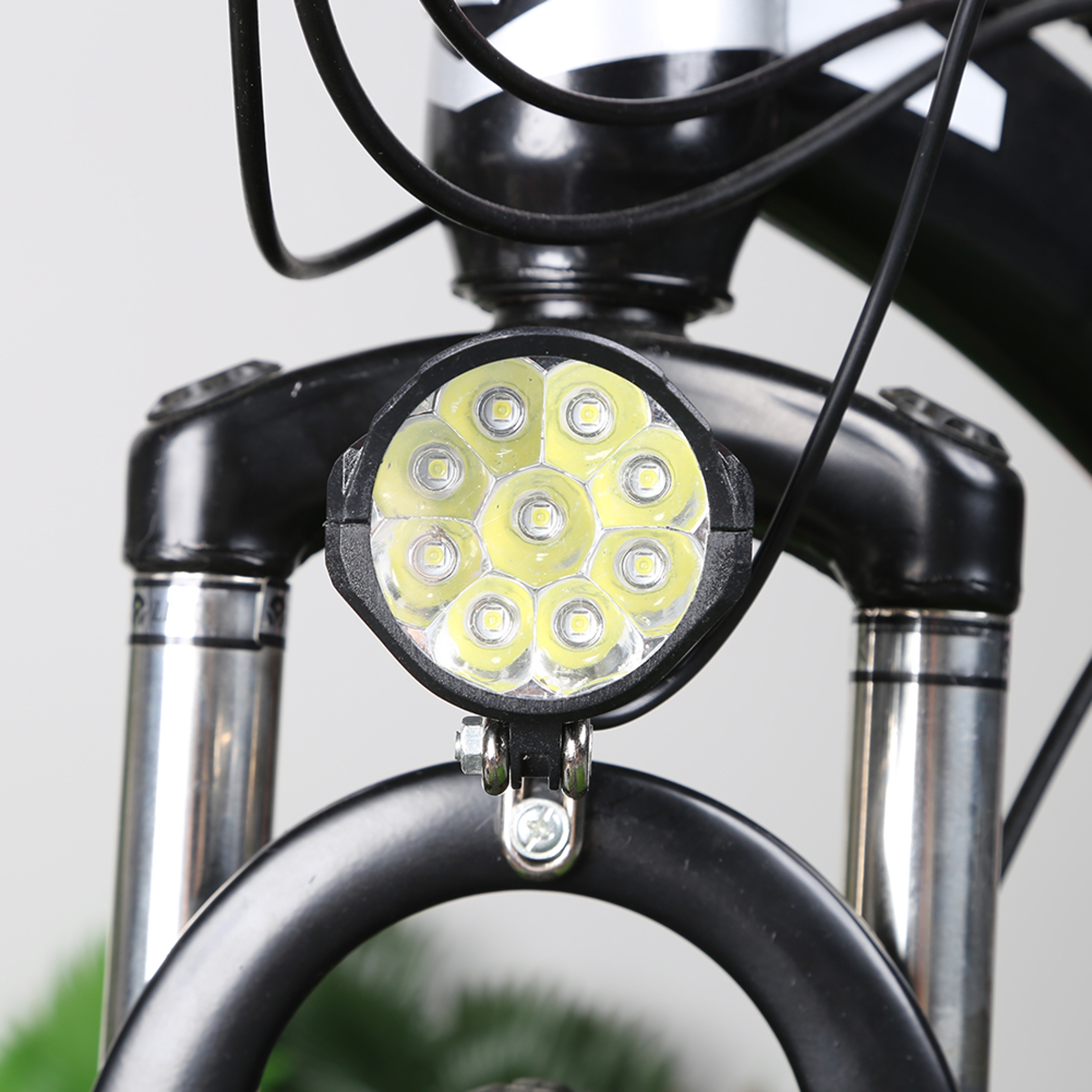 EBike Horn Light Headlight With Horn And Light Switch For Electric Scooter Bicycle Safety 1