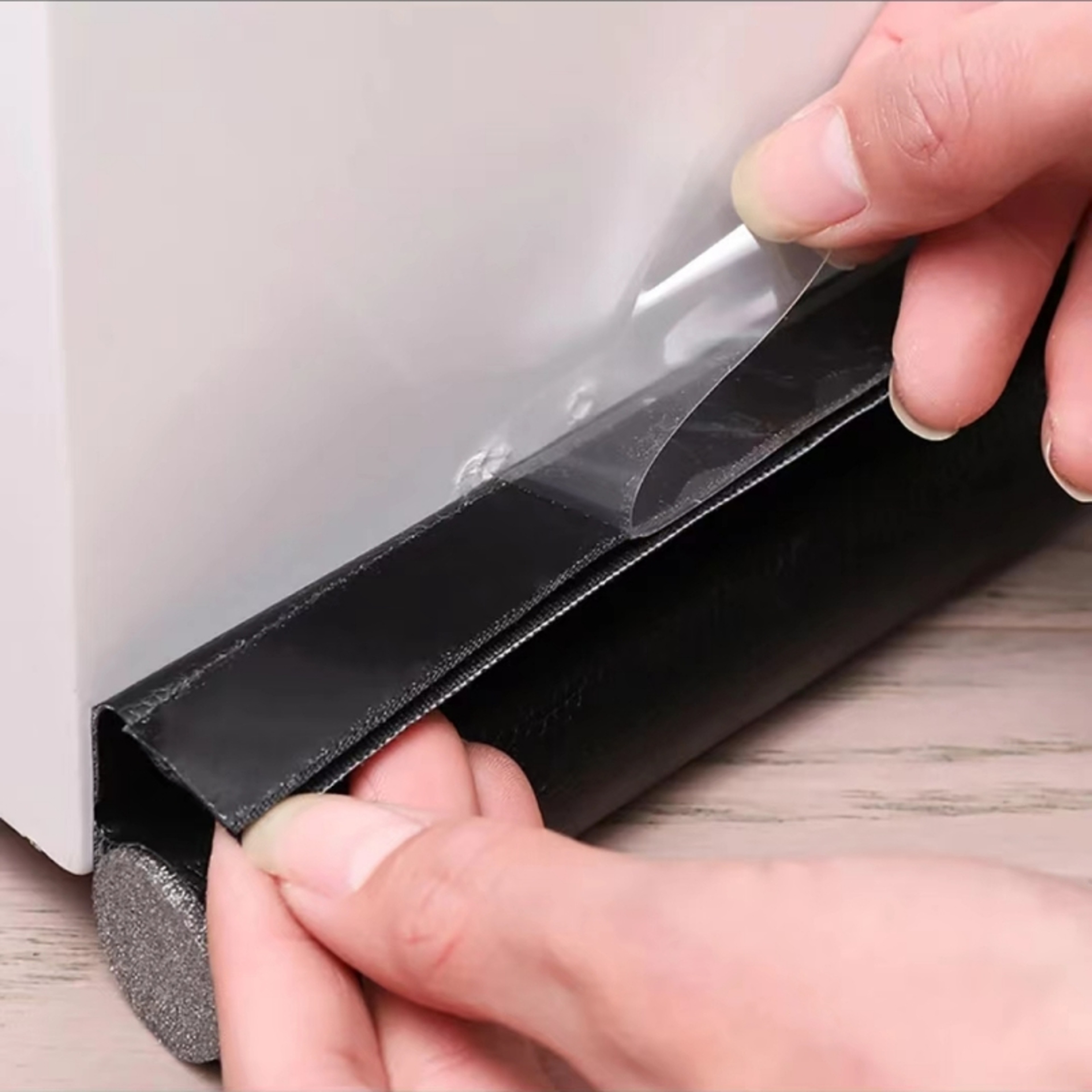 Sealing Strip Door Bottom Sound Insulation Foam Tape Waterproof Bedroom Gap 0