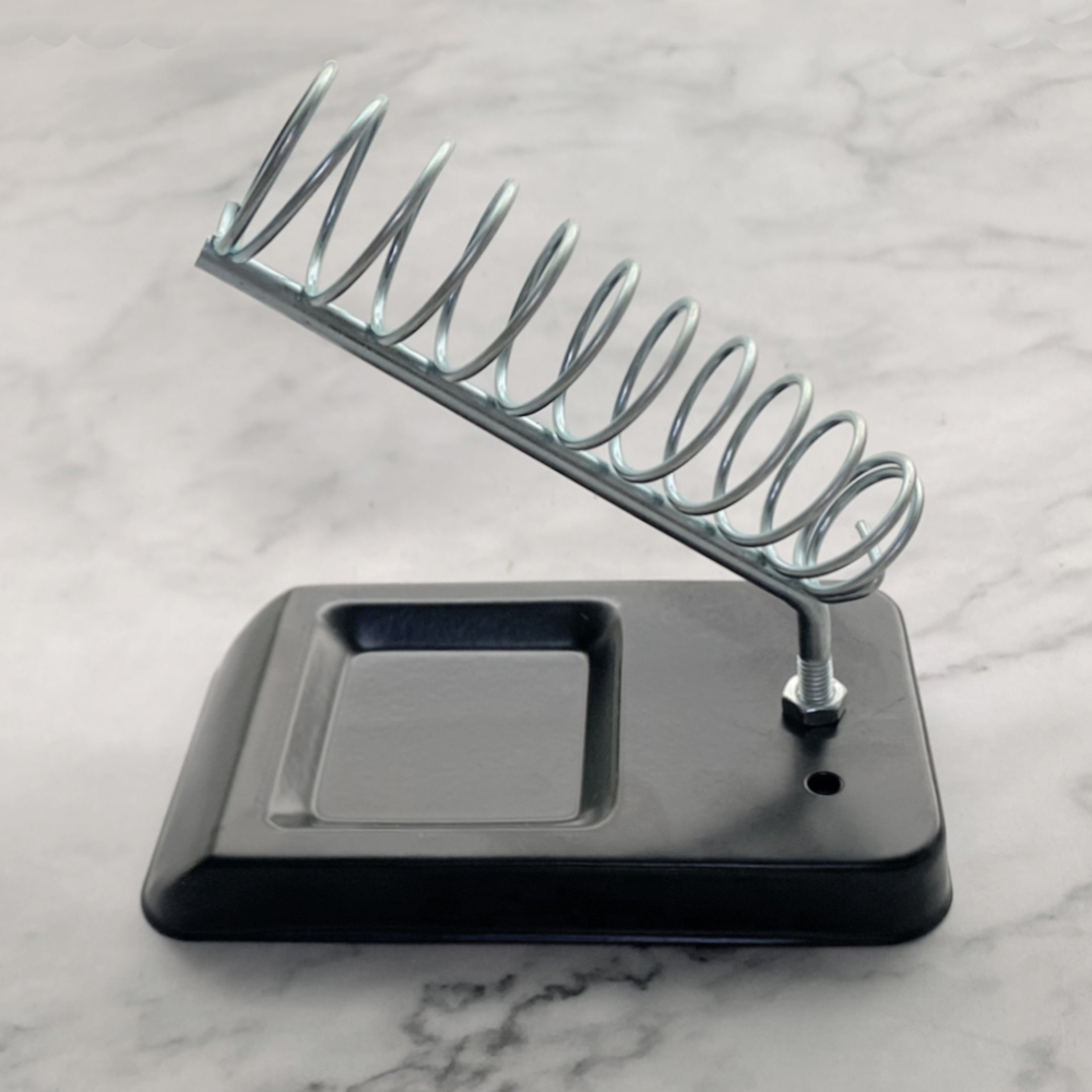 Portable Soldering Iron Stand with Cleaning Sponge, Soldering Tin Holder, Electric Iron Accessories for Welding – view 6