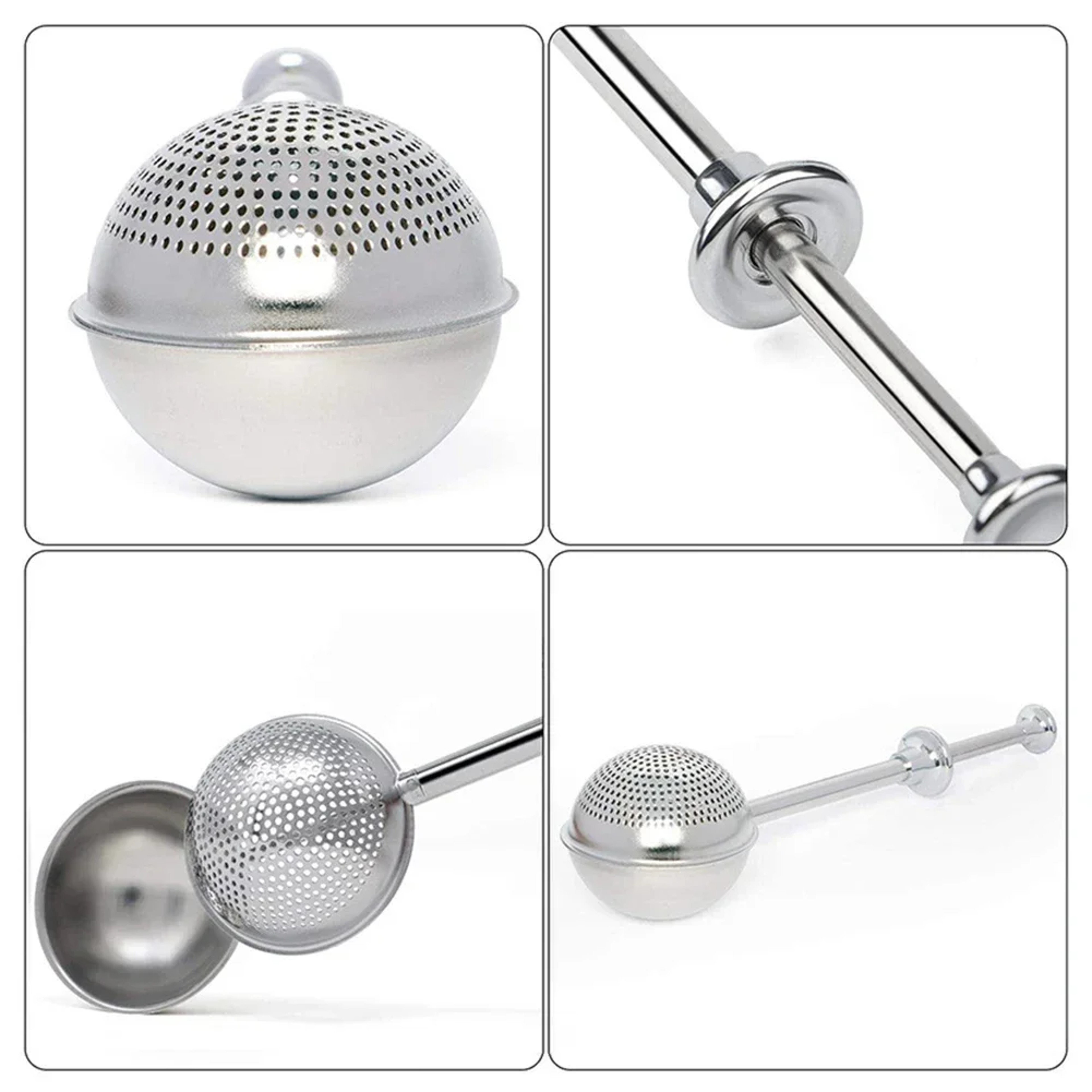 Powder Shaker Sugar Duster Flour Sieve for Cake Decorating, Baking Accessories, Powdered Sugar Spice Tool – view 4