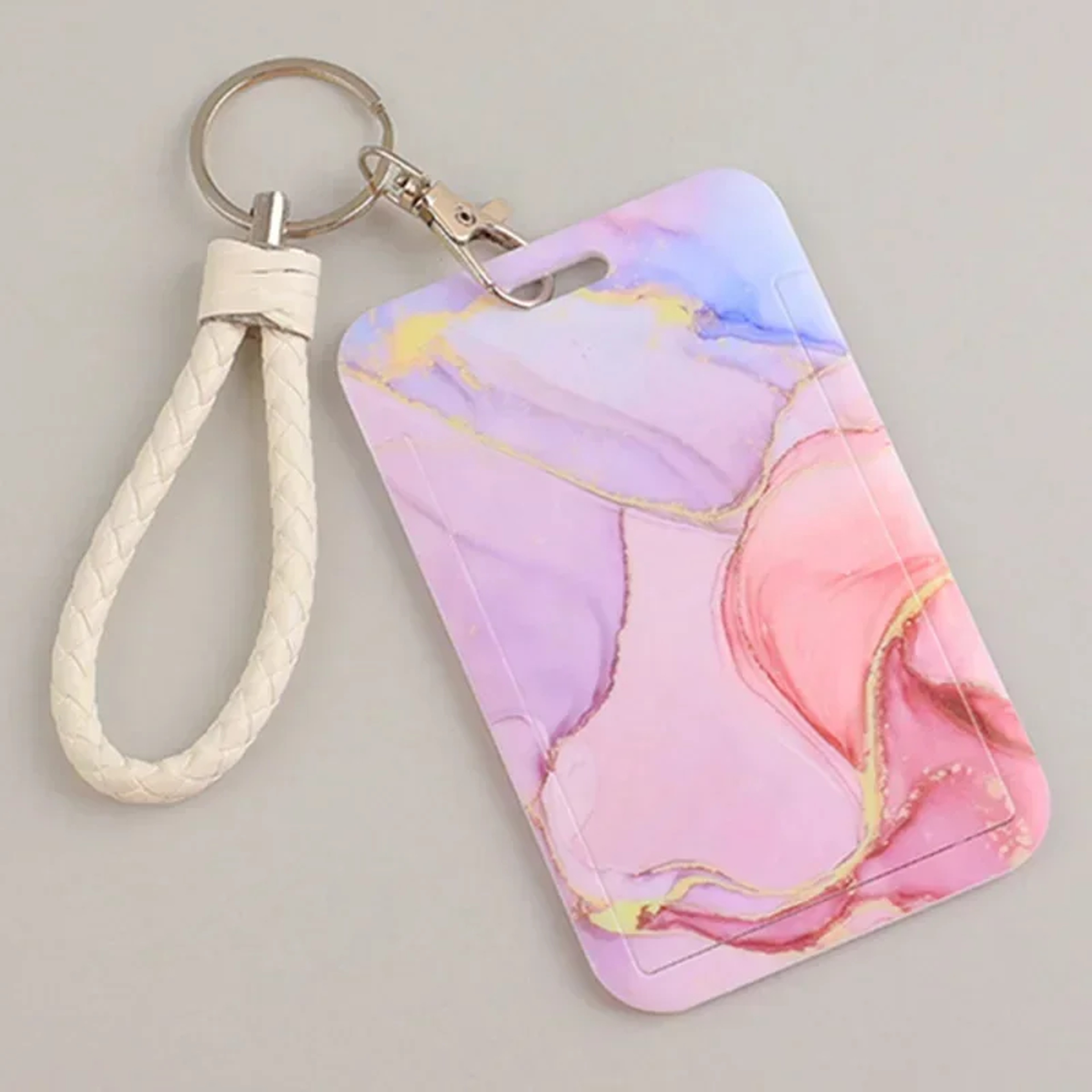 ID Name Tag Holder Fashion Work Card Case Bus Pass Bank ID Badge Travel Accessories 16