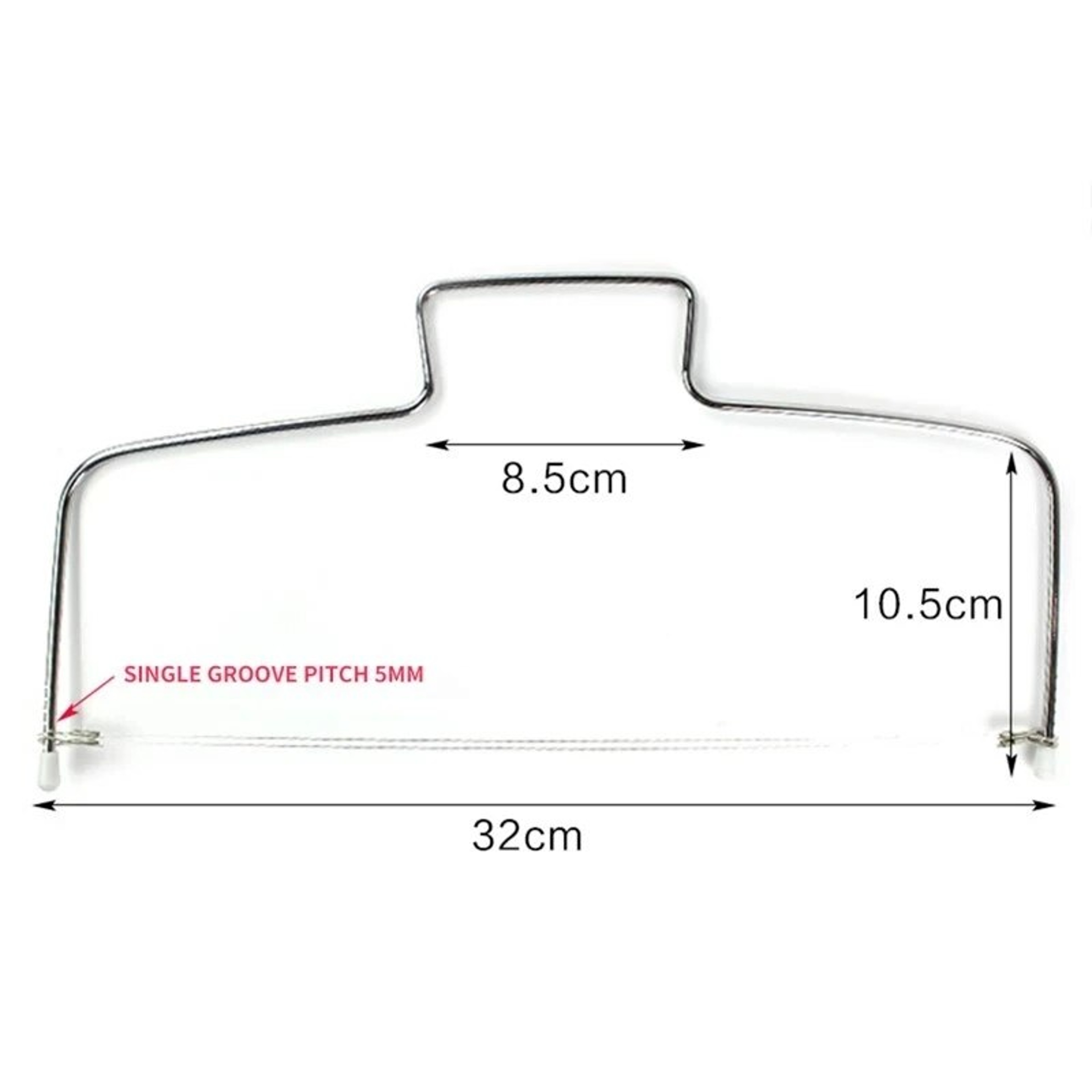 Adjustable Height Line Cake Cut Slicer Stainless Steel Cake Decorating Mold For DIY Bakeware 5