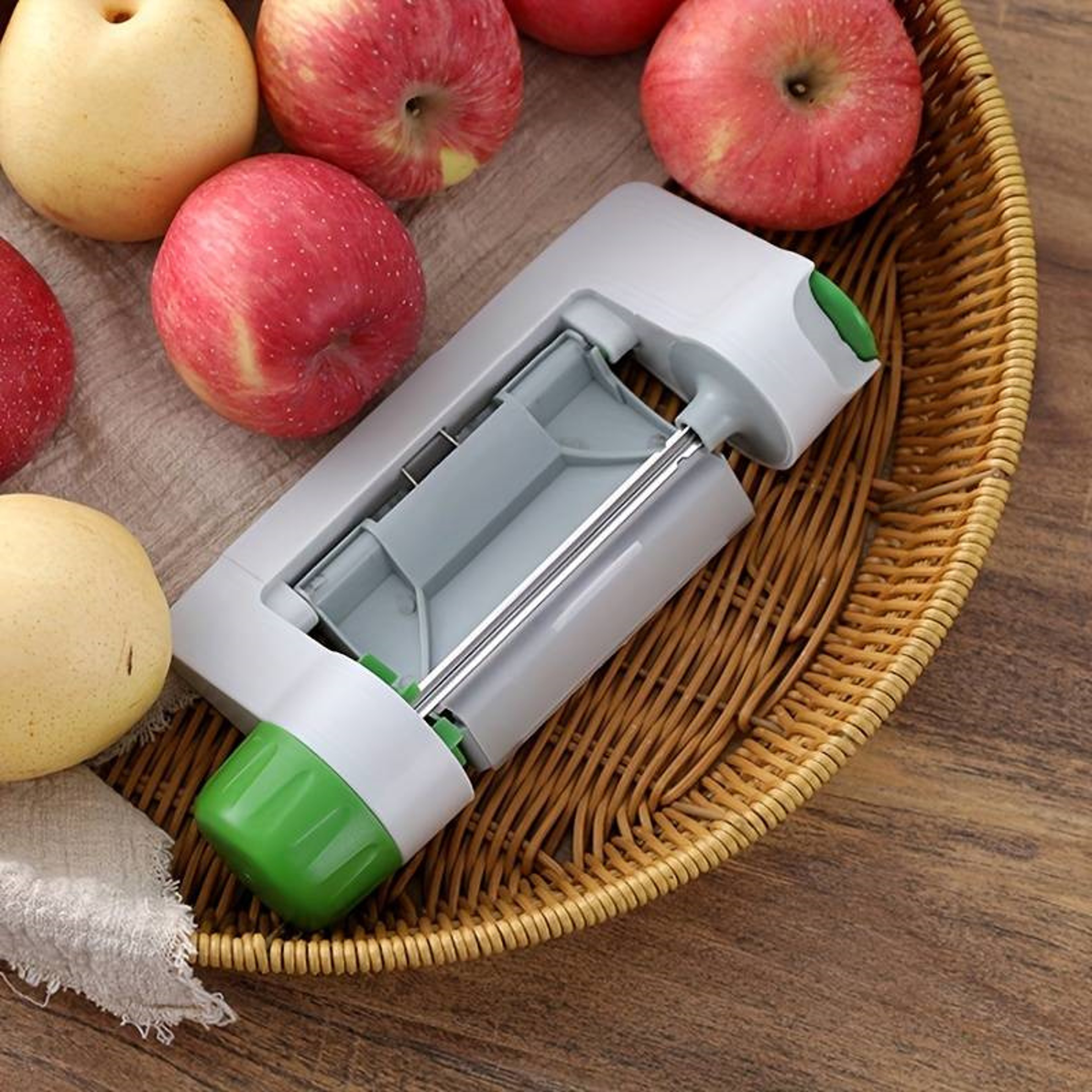Vegetables Fruit Manual Slicers, Multi-Function Potato Apple Peeler, Corer Gadget for Kitchen Accessories – view 6