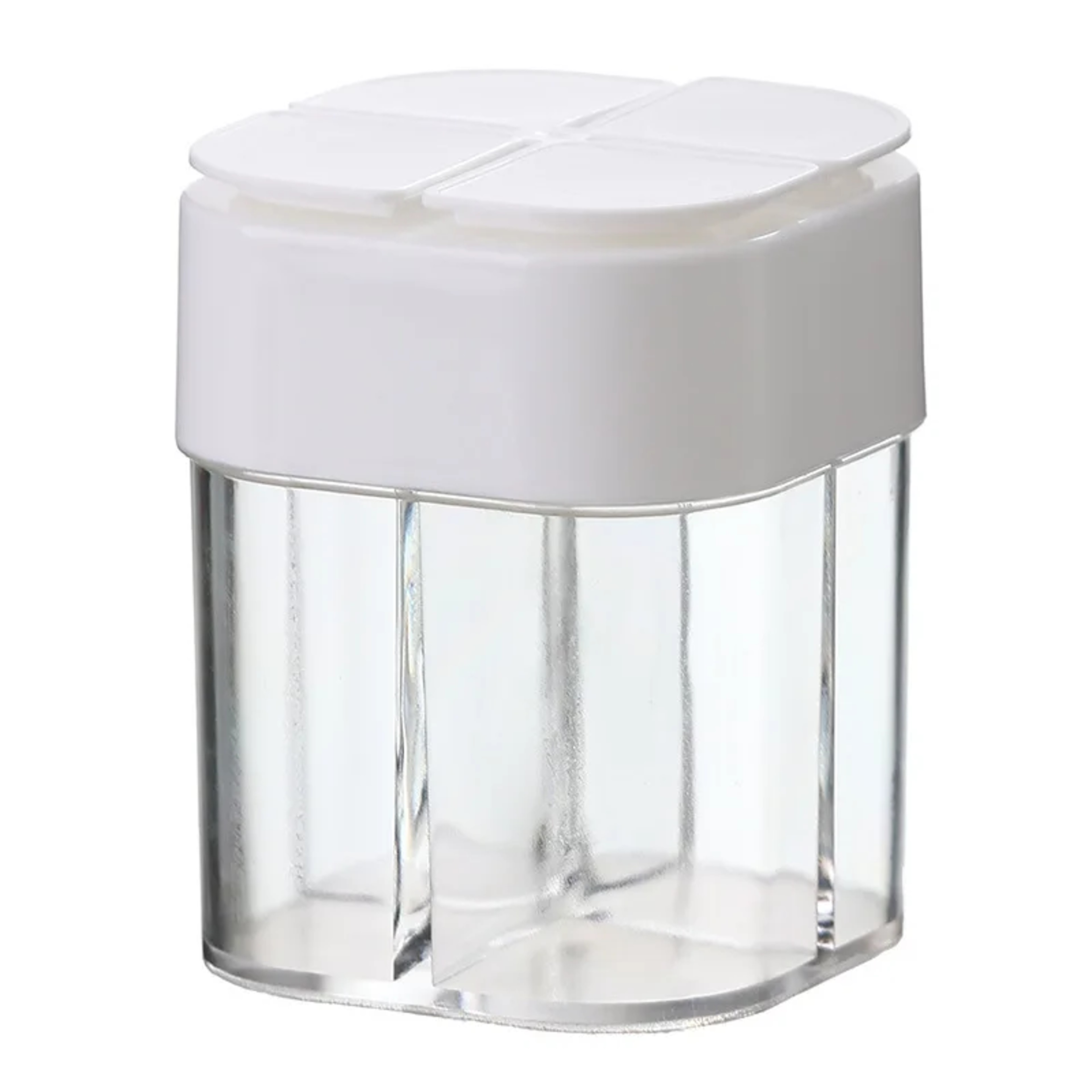 Camping Seasoning Jar with Lid, Transparent Spice Dispenser, Compartment Outdoor Cooking Shaker for BBQ – view 7