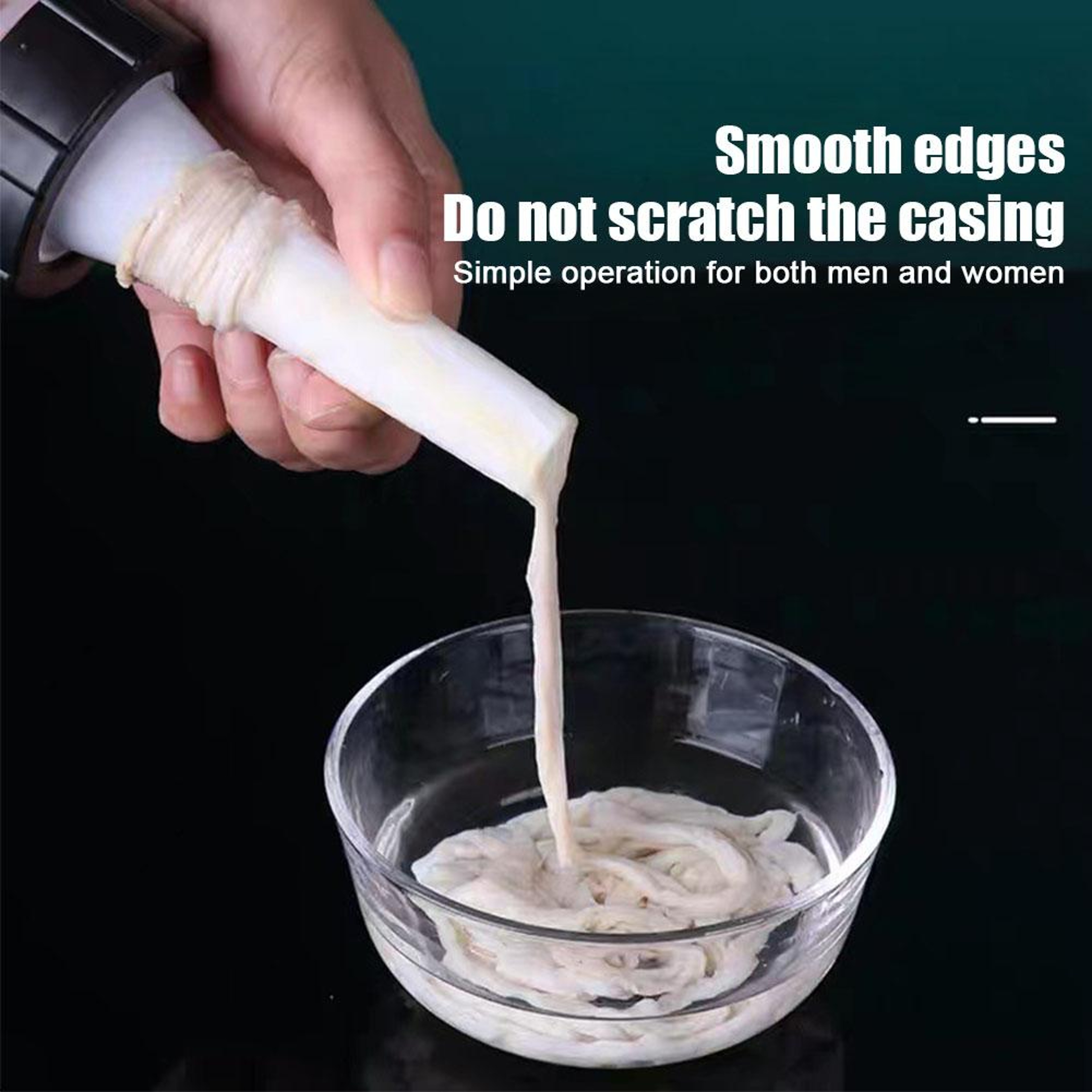 Manual Sausage Stuffer Machine Homemade Sausage Stuffing Syringe Kitchen Gadgets For Perfect Sausag 5