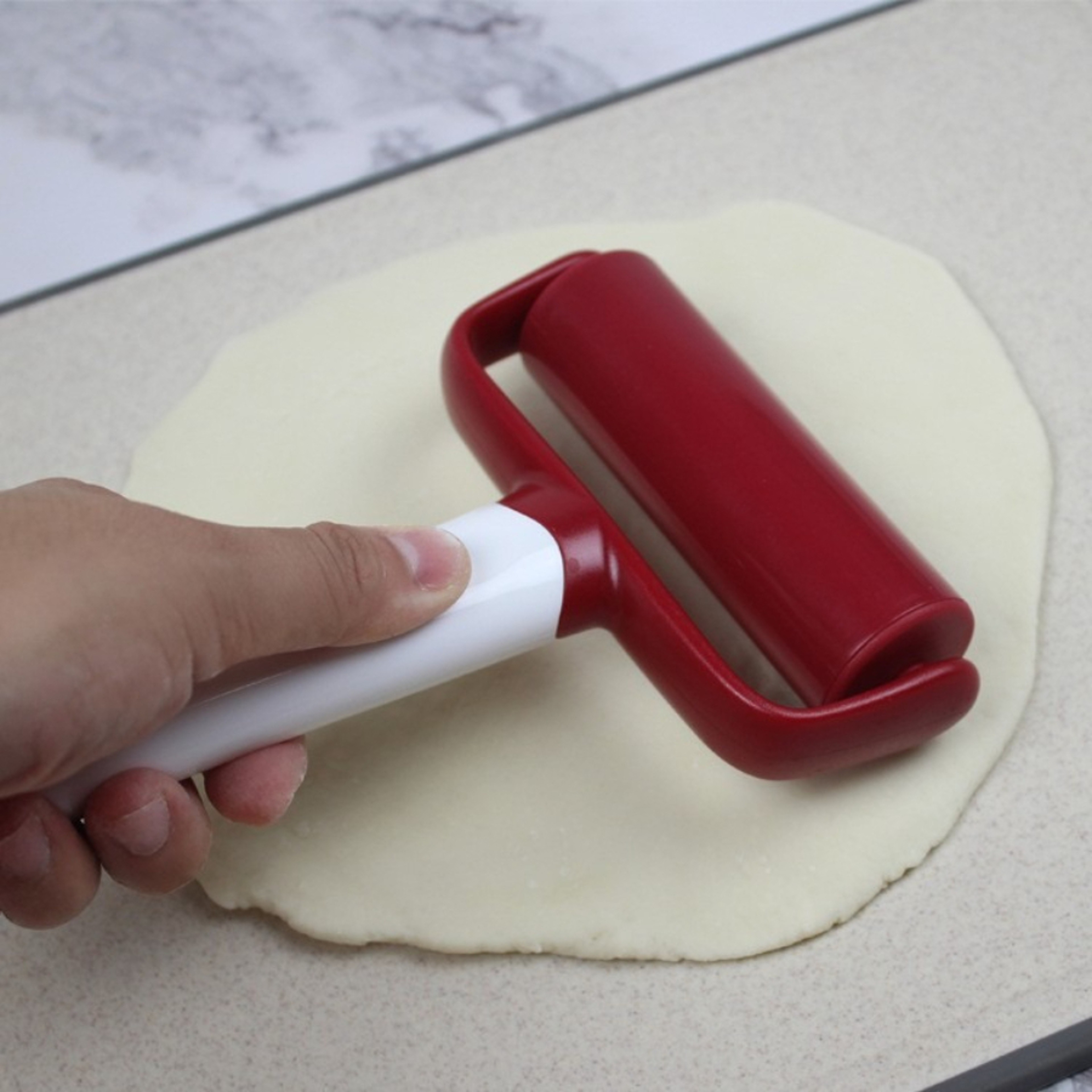 Portable Handheld Roller With Handle Rectangular Roller Press For Noodles Dumpling Skin Household B 5