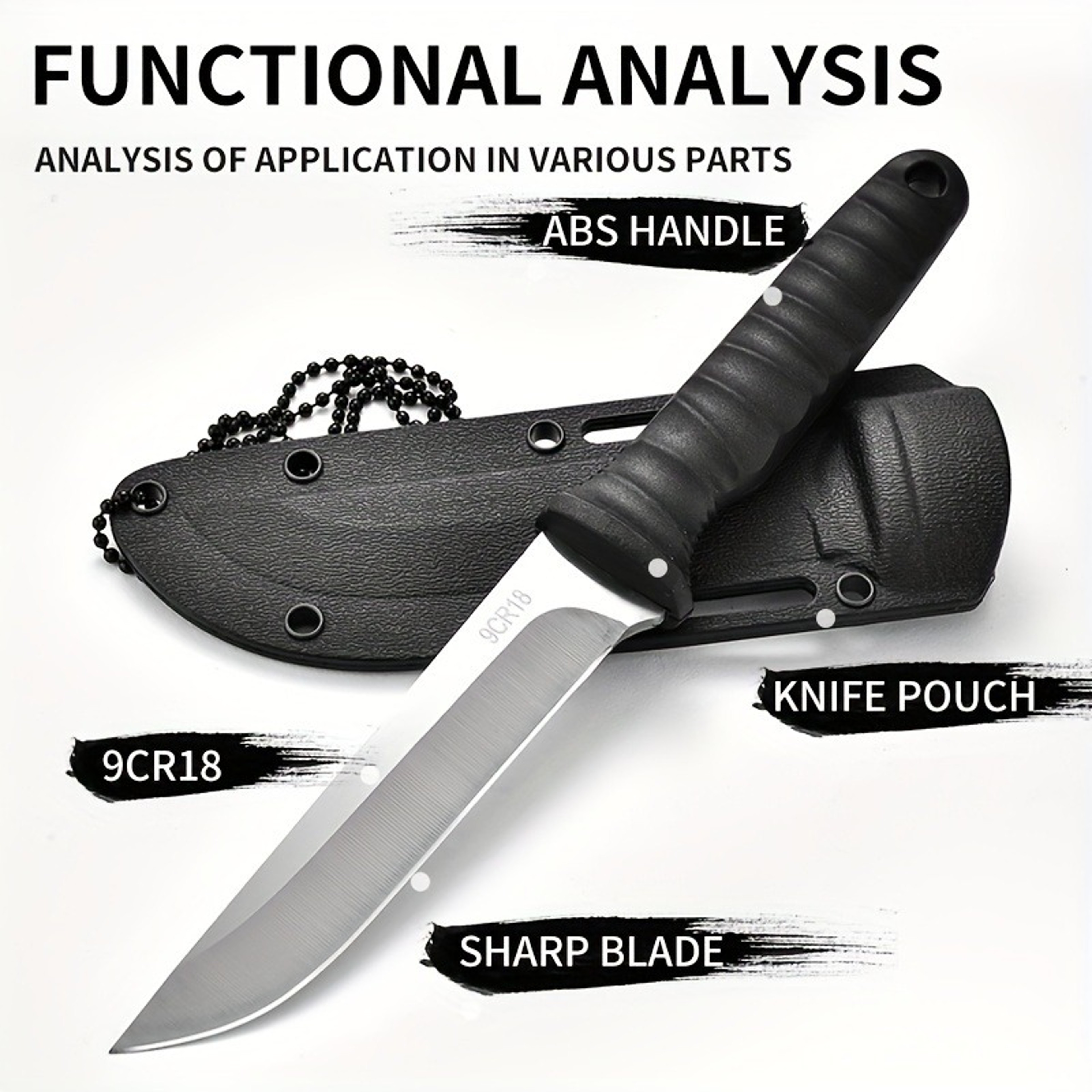 Portable Outdoor Knife SelfDefense Swiss Army Knife High Hardness One Steel For Survival And Mounta 1