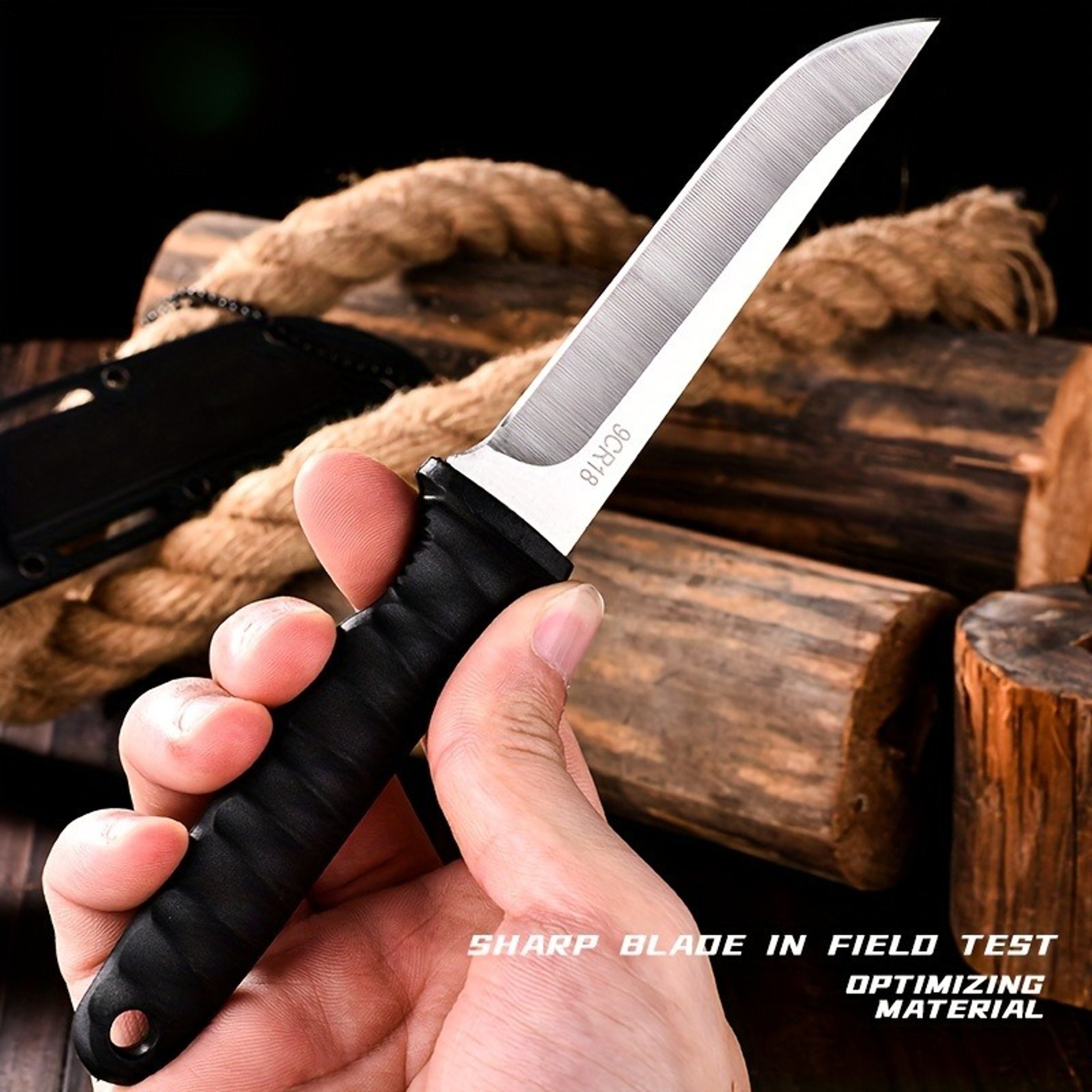Portable Outdoor Knife SelfDefense Swiss Army Knife High Hardness One Steel For Survival And Mounta 0