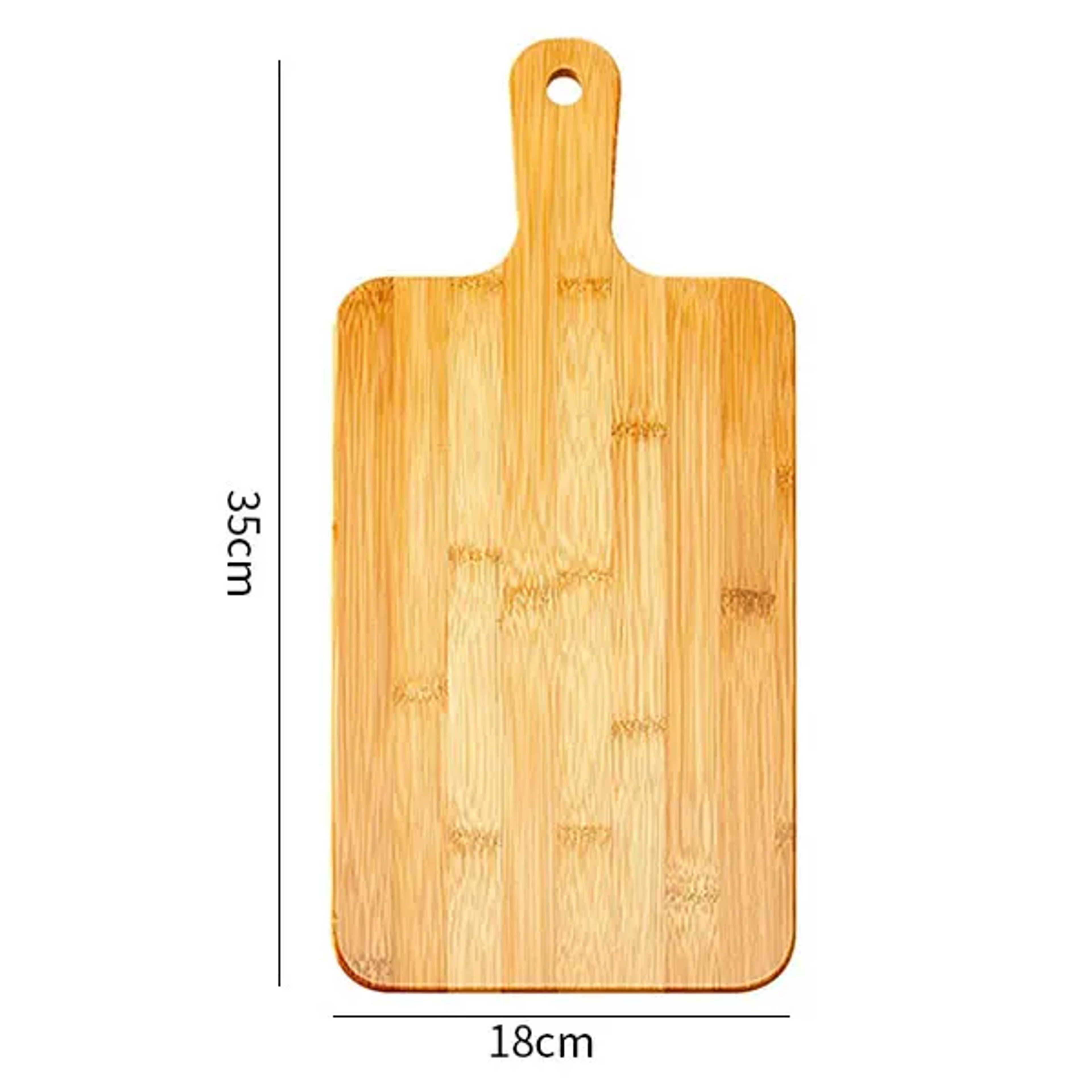 Large Bamboo Cutting Board With Handle Wooden Kitchen Chopping Board For Pizza Vegetables Meat Dura