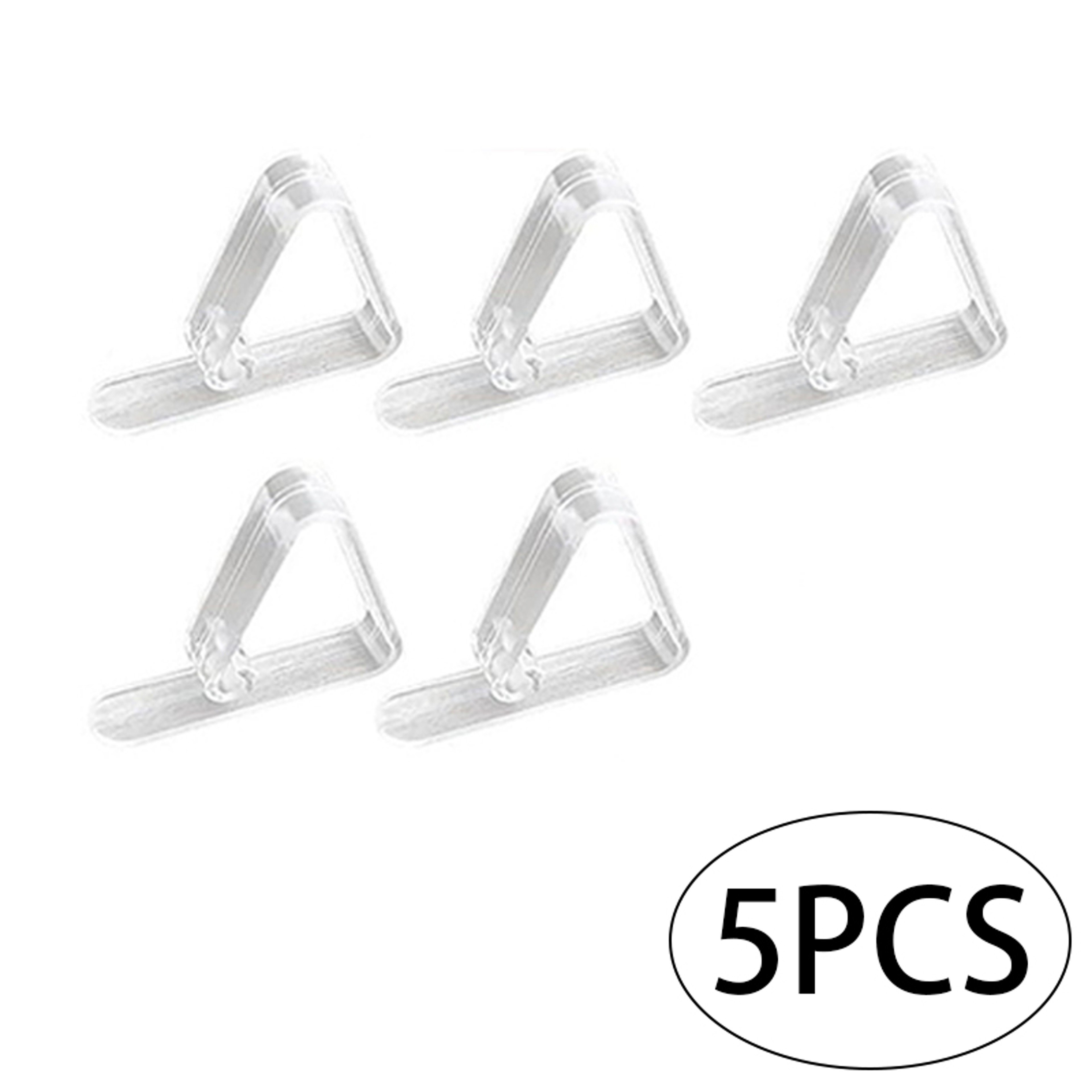 Plastic Tablecloth Clamps Transparent Anti Slip Fixing Buckle For Household Table Corner 6